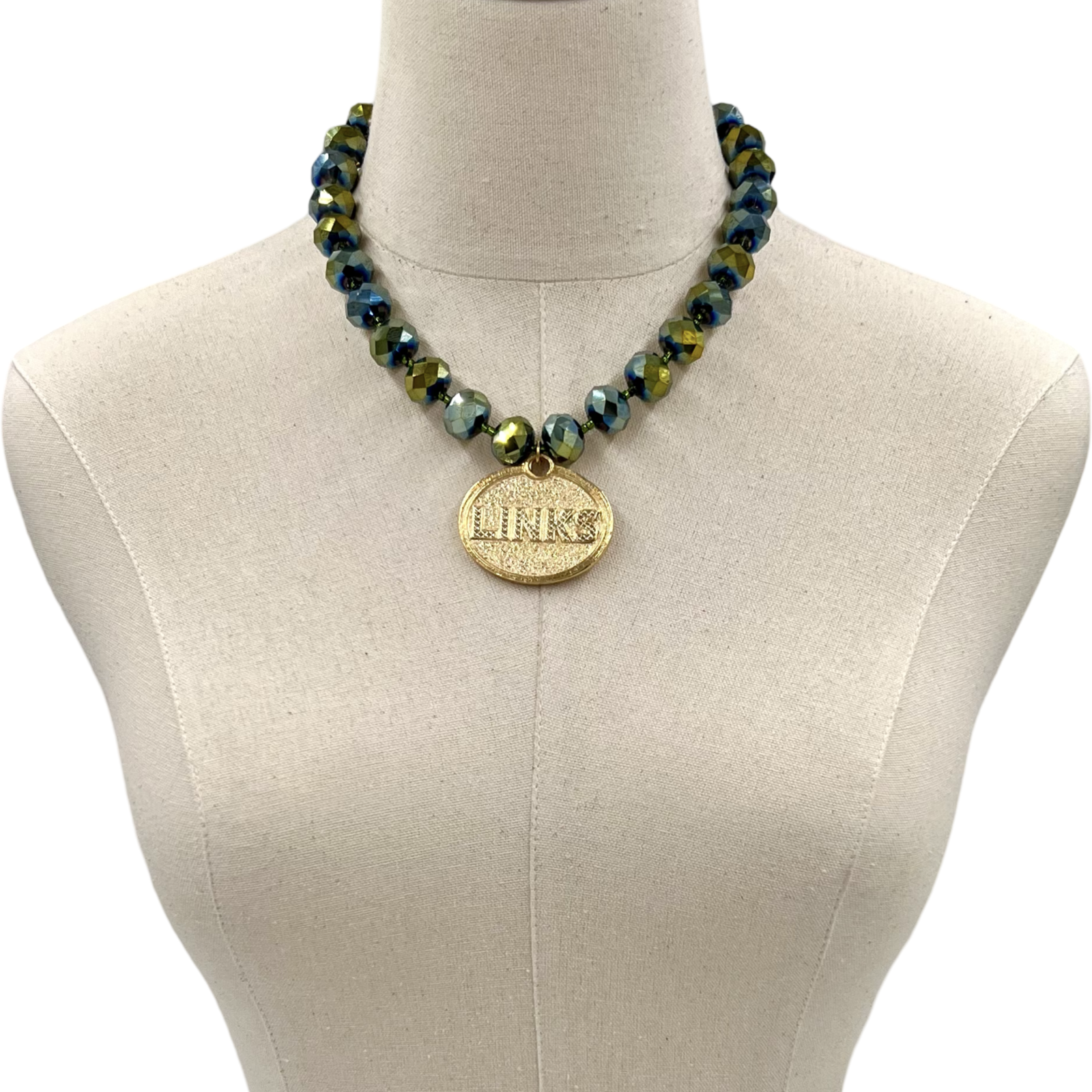 Links Limited Green Necklace