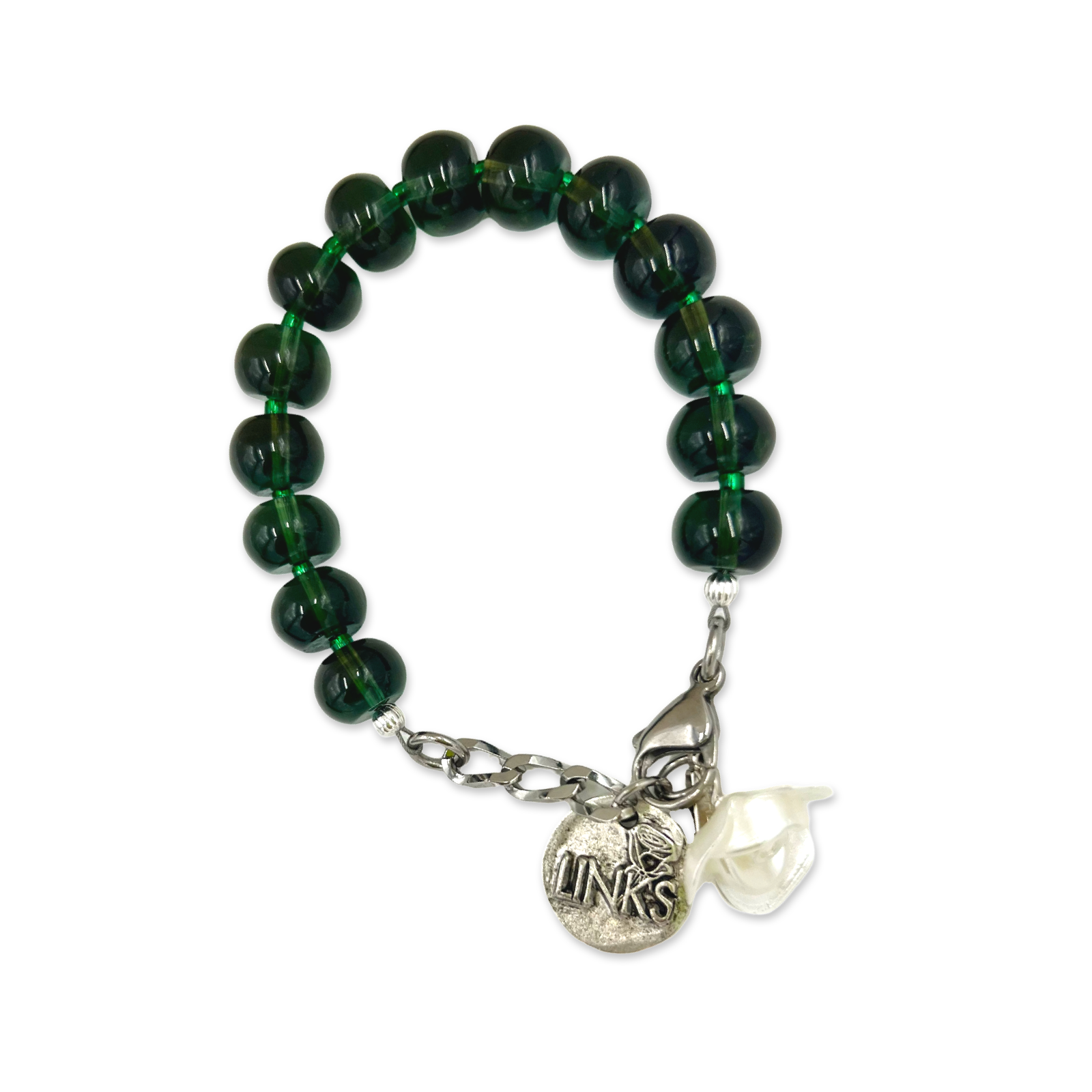 Links Foliage Evergreen Bracelet