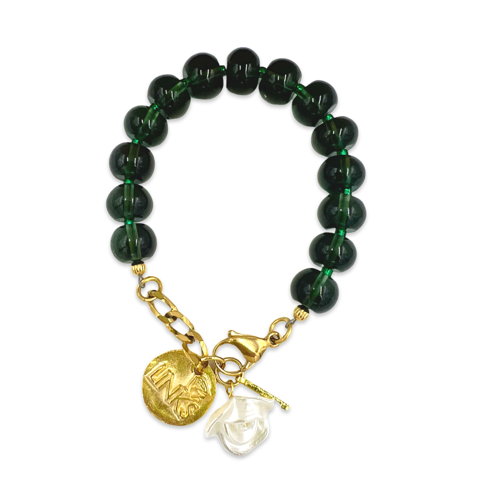 Links Foliage Evergreen Bracelet