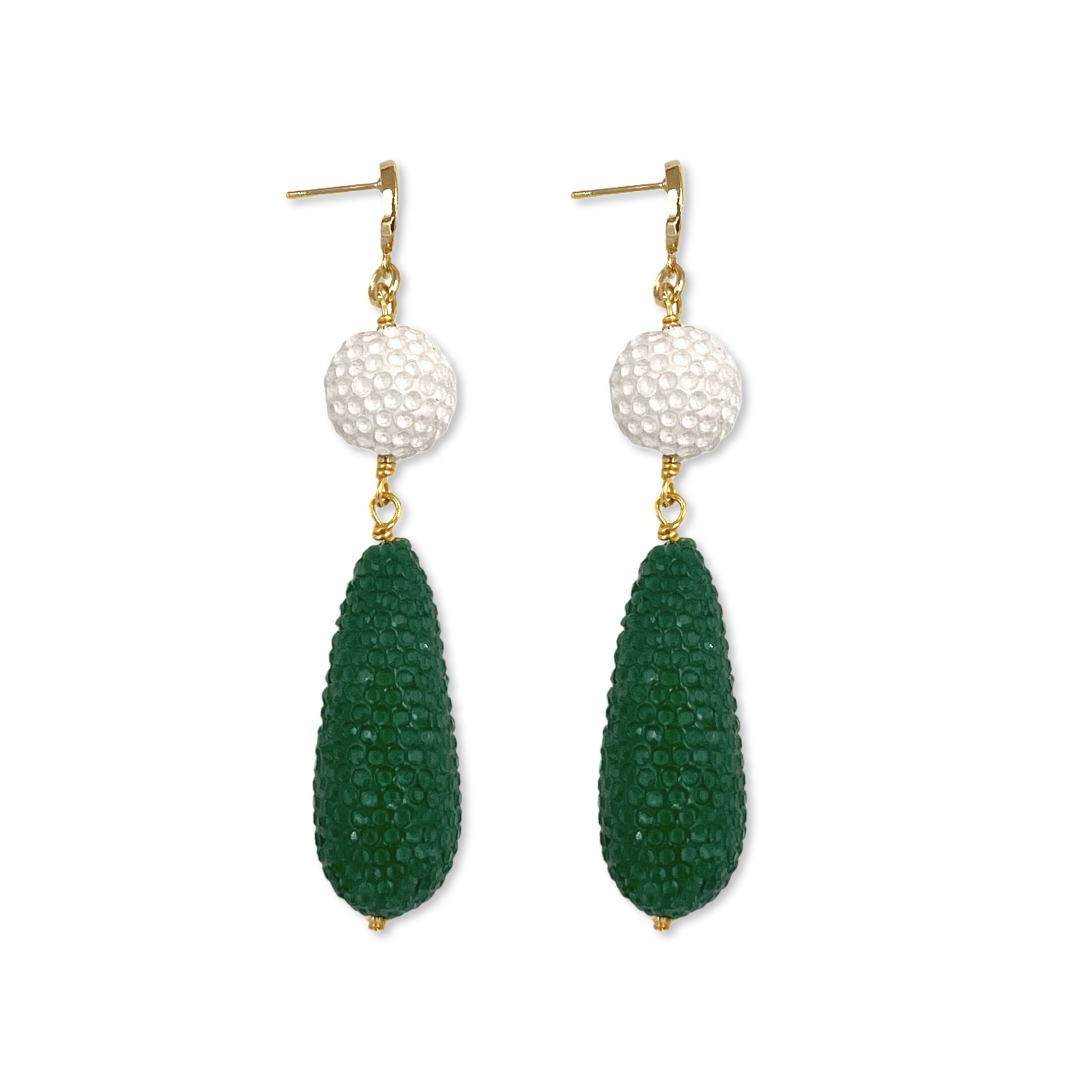 Posie Green Mix Earring