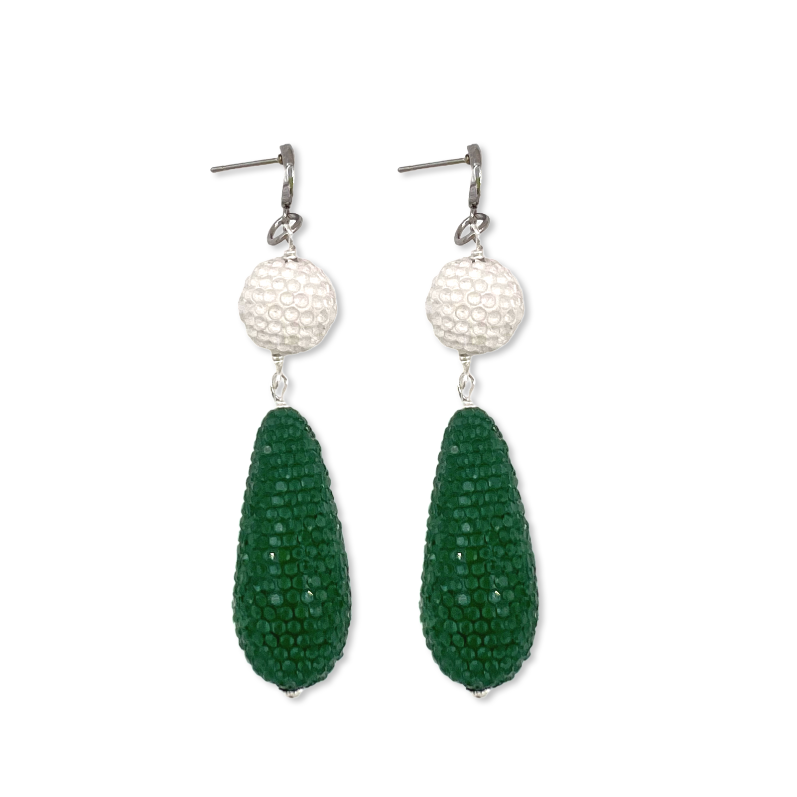 Posie Green Mix Earring