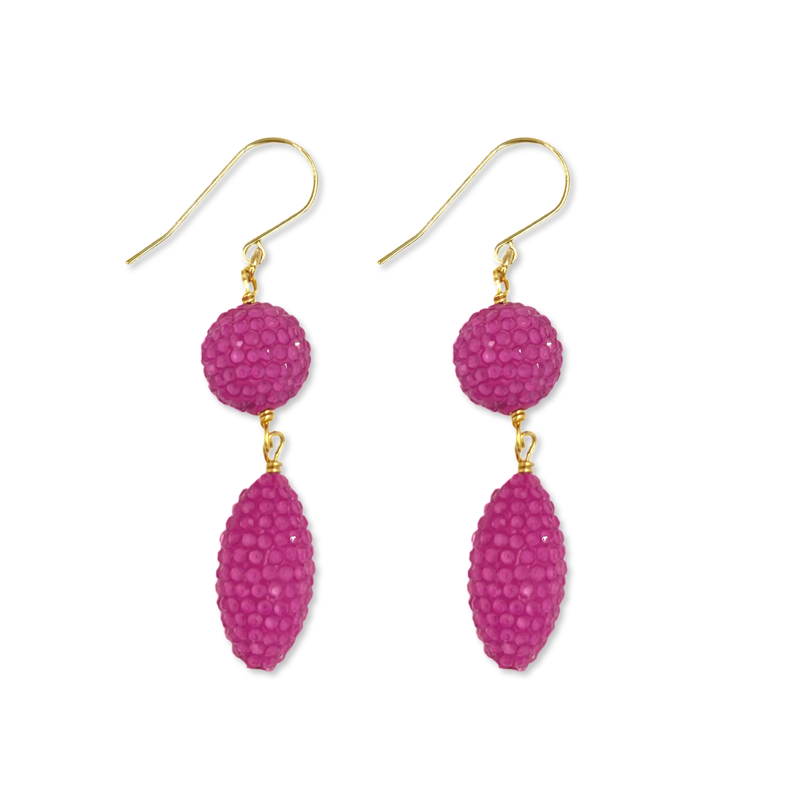 Pink Posie Earring