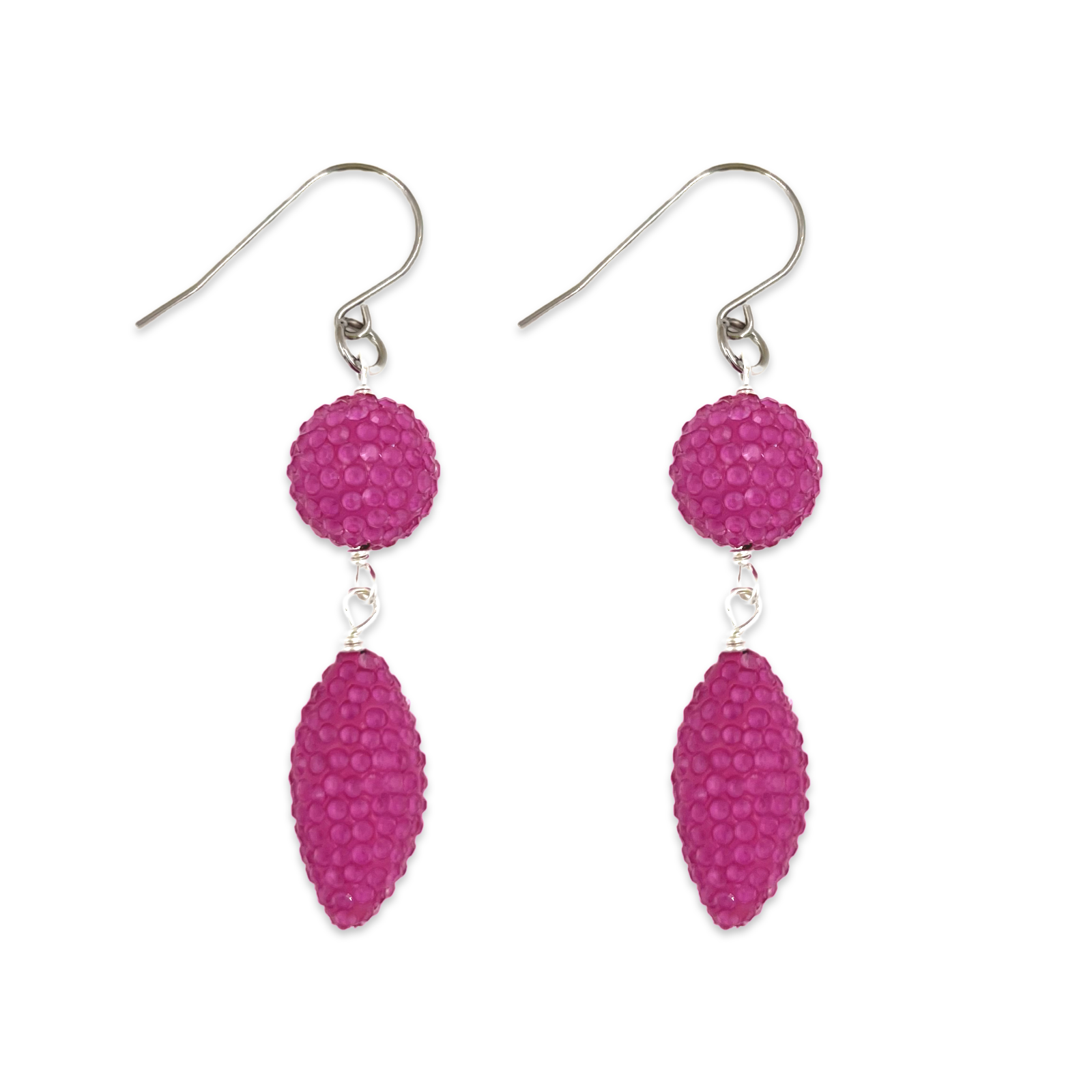 Pink Posie Earring