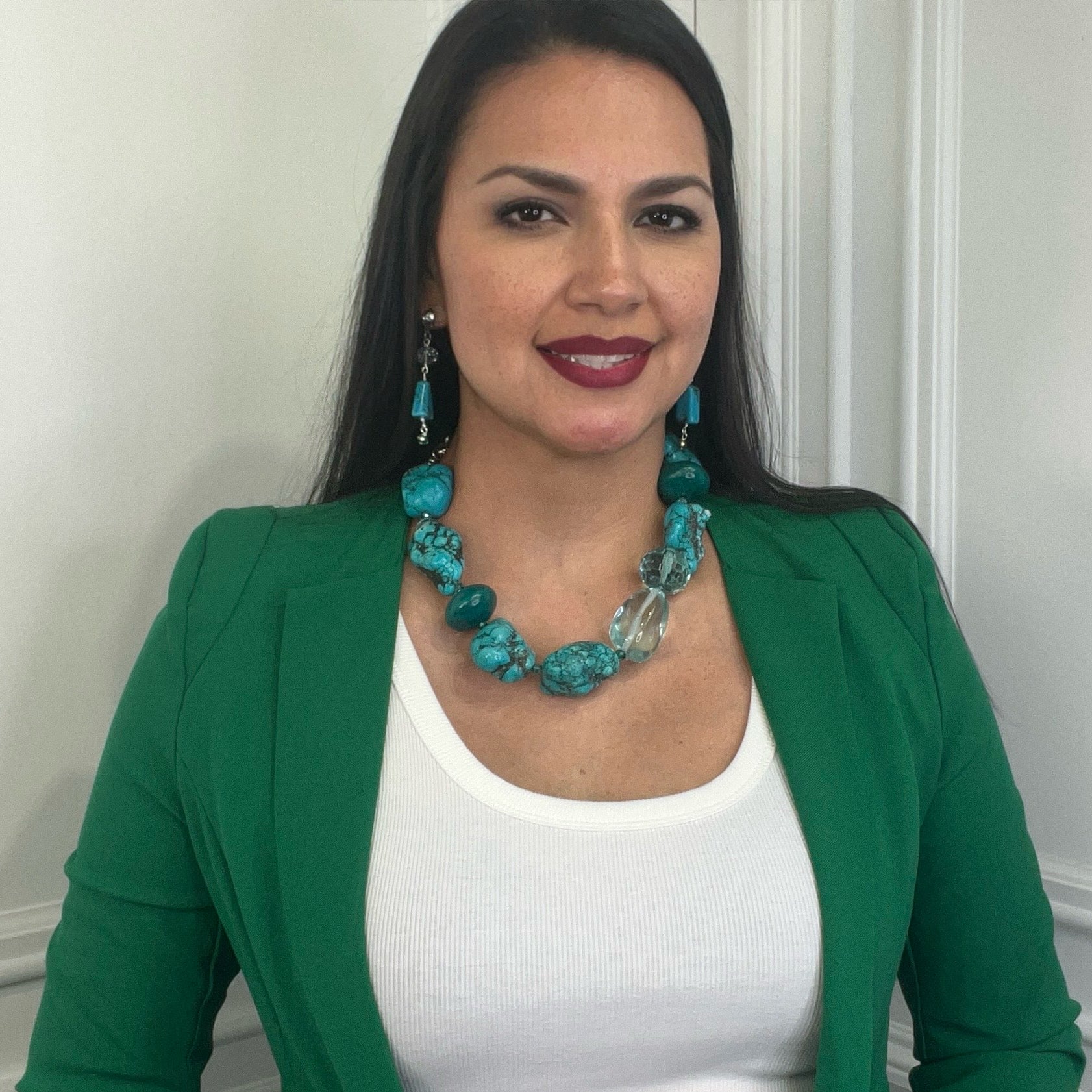 Apfel Turquoise Necklace
