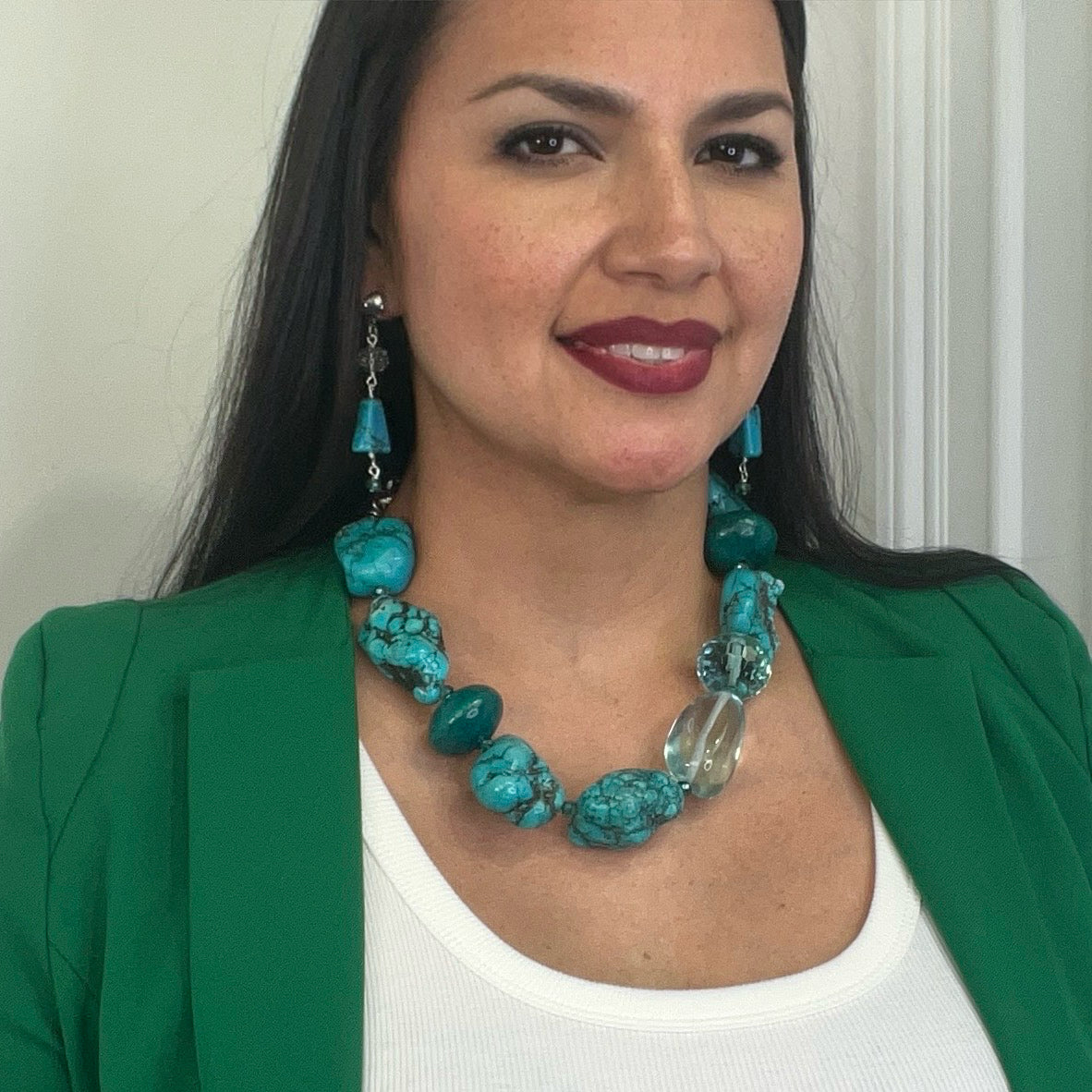 Apfel Turquoise Necklace