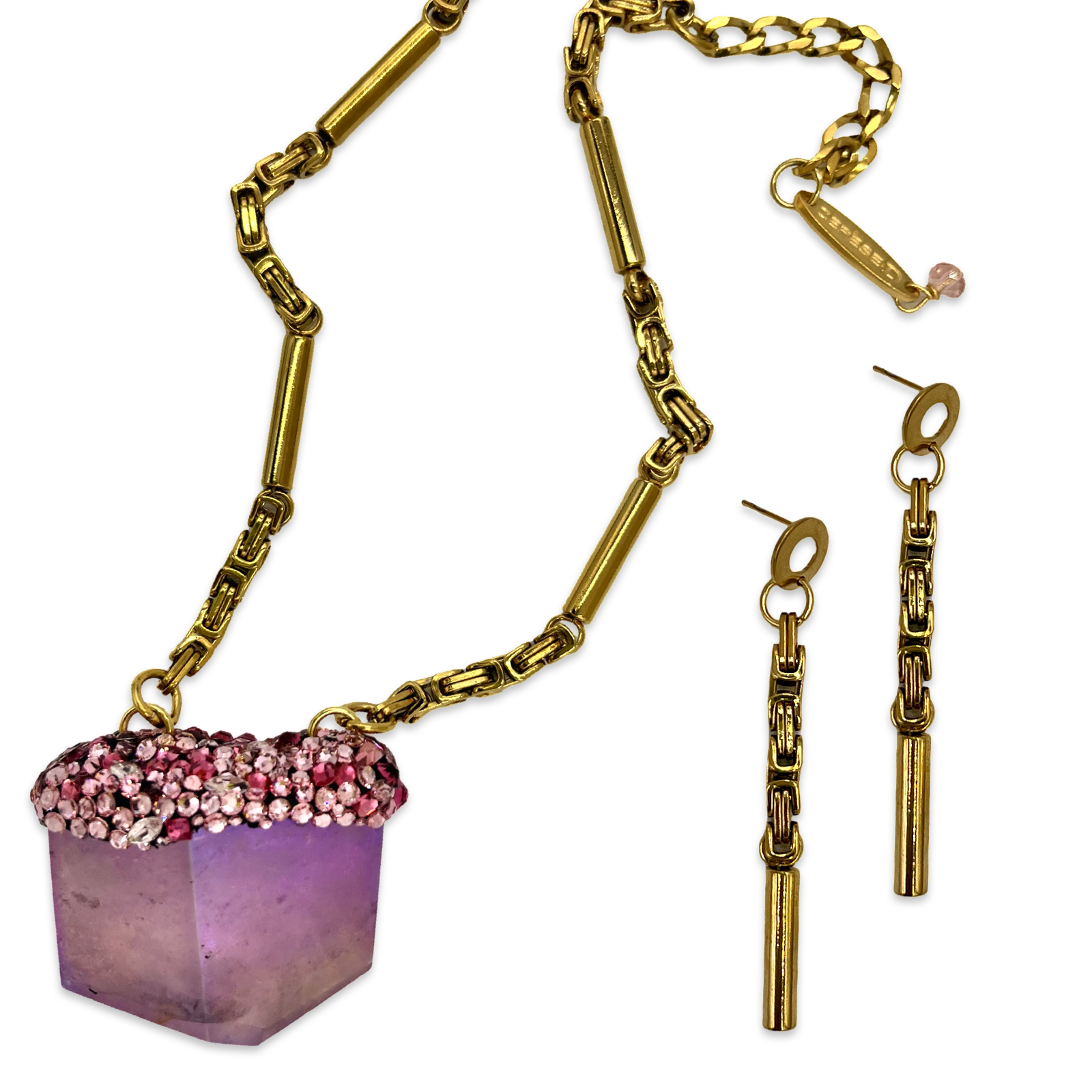 Rose Rain Necklace