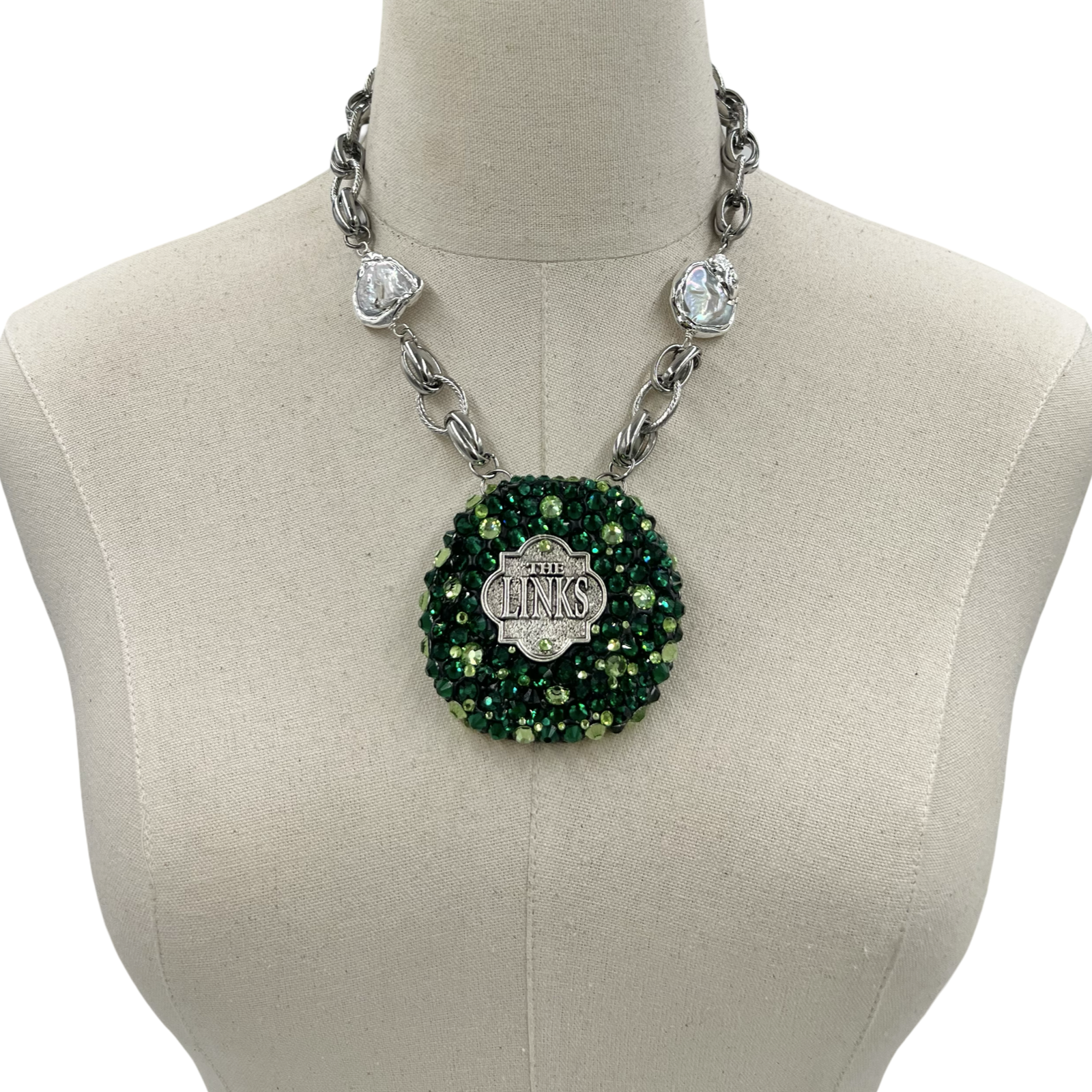Links Book Bling Necklace