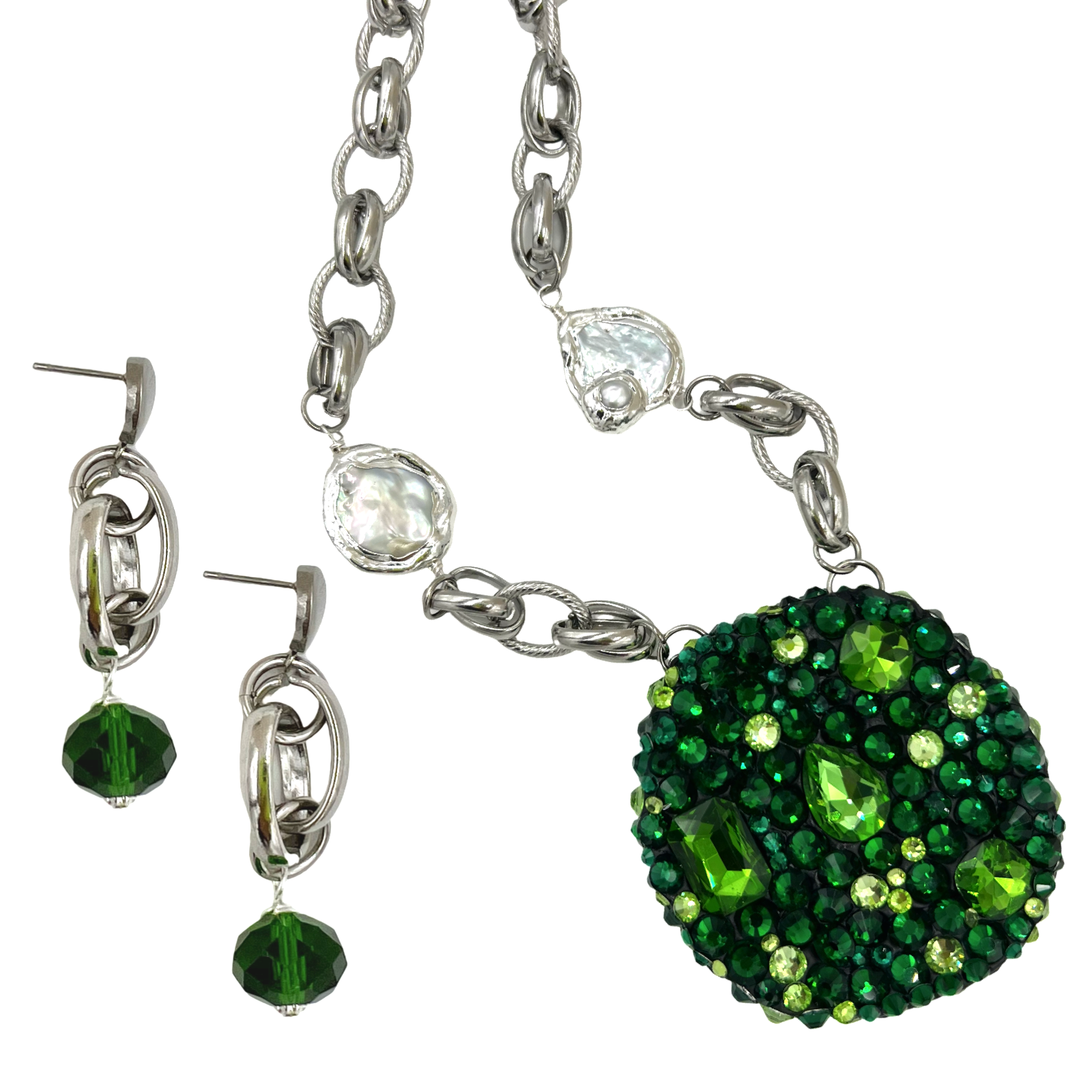 Links Book Bling Necklace