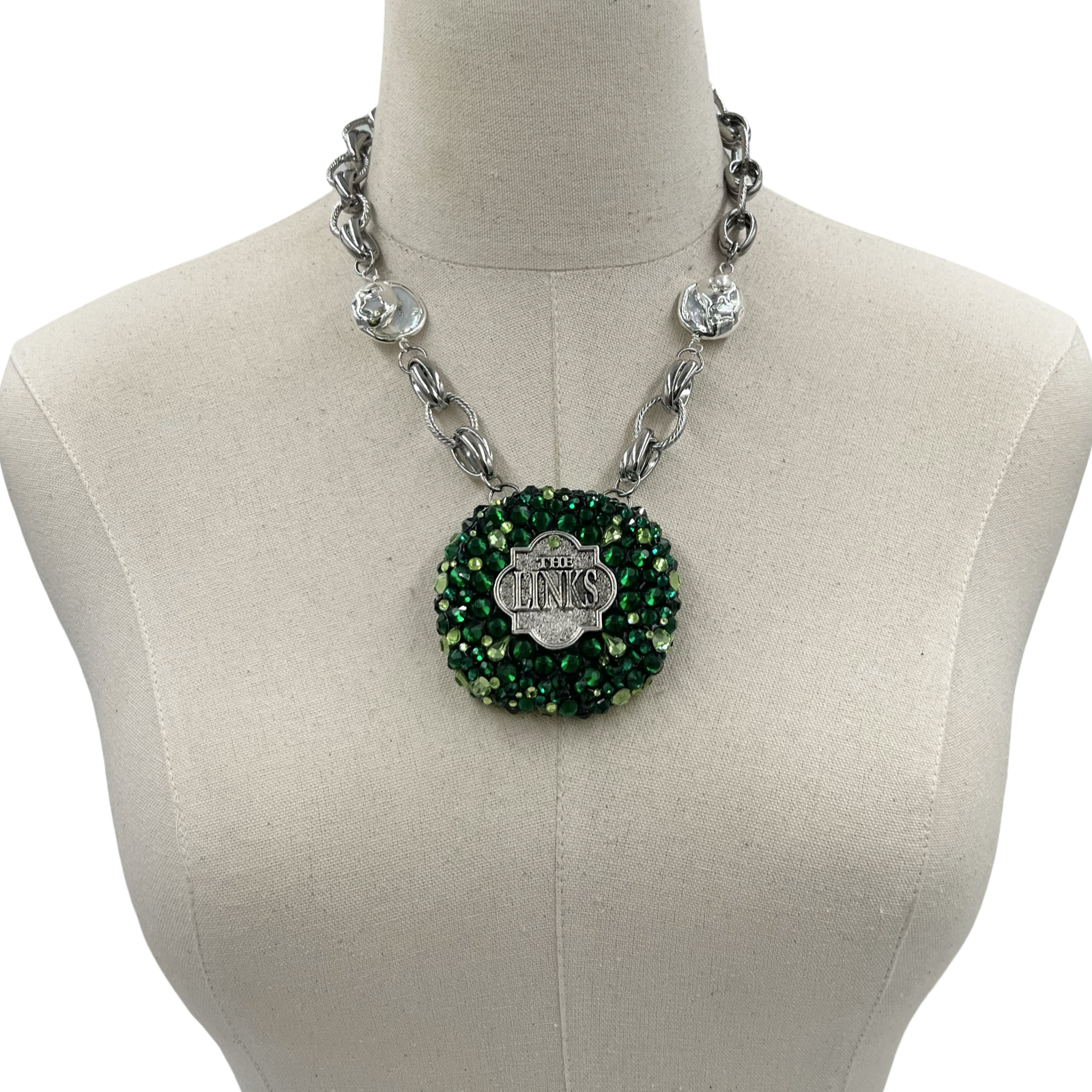 Links Book Bling Necklace