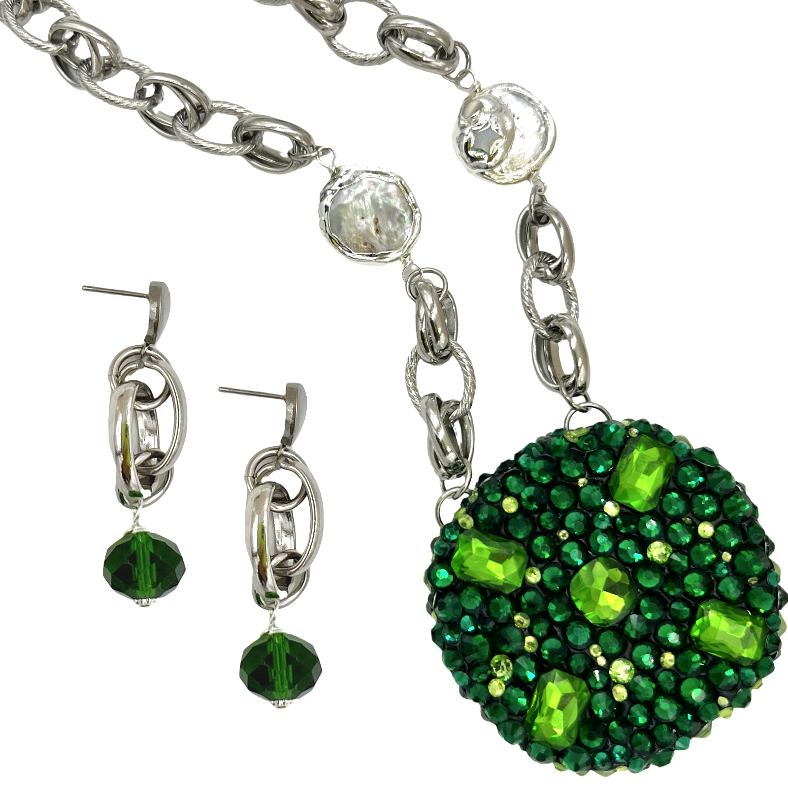 Links Book Bling Necklace