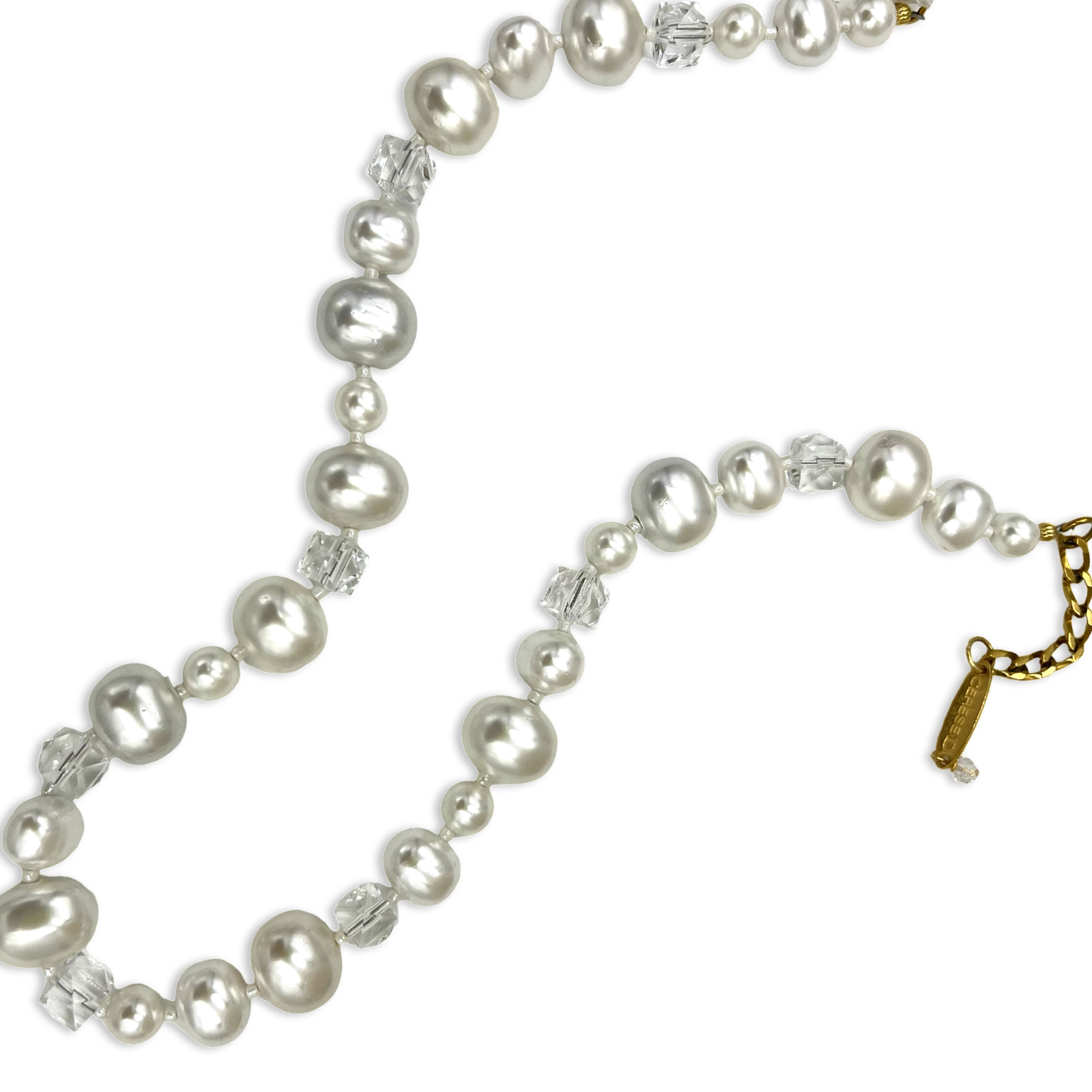 White Timeless Necklace