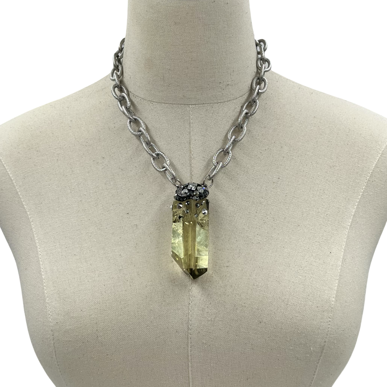 Seagram Lemon Necklace