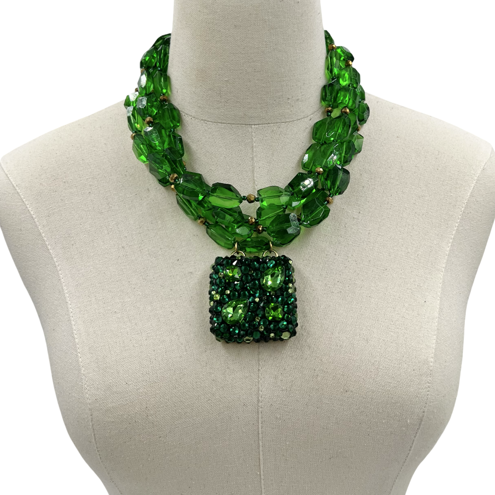Green Gallery Necklace