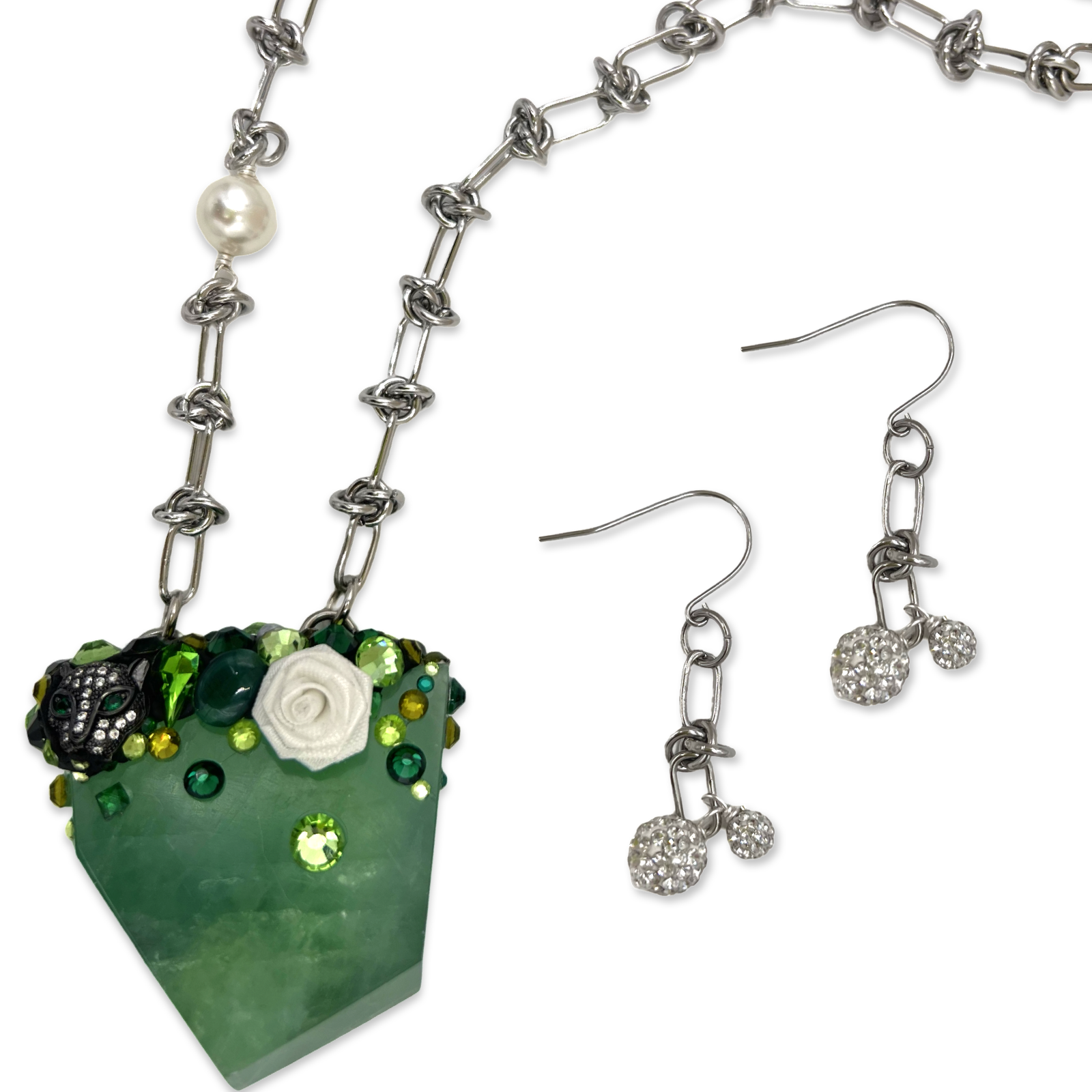 Green Punch Necklace