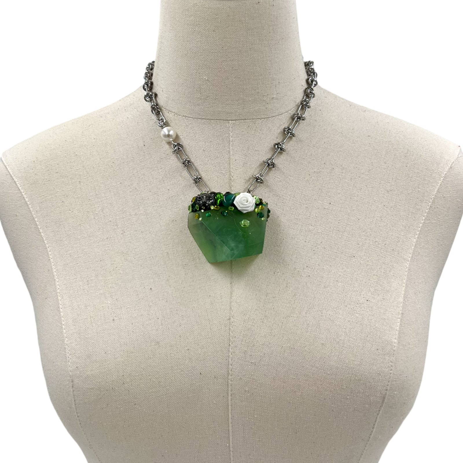 Green Punch Necklace