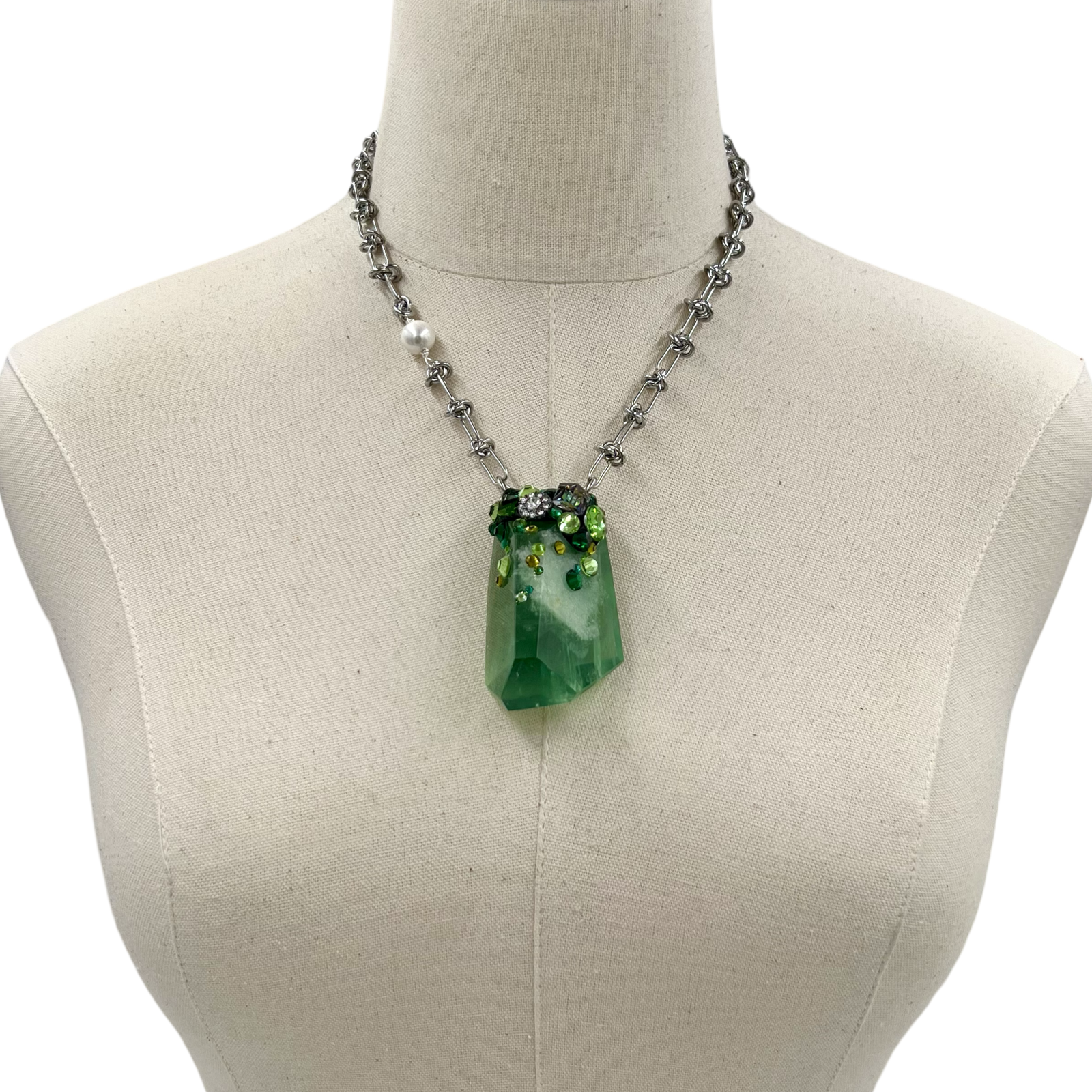 Green Punch Necklace