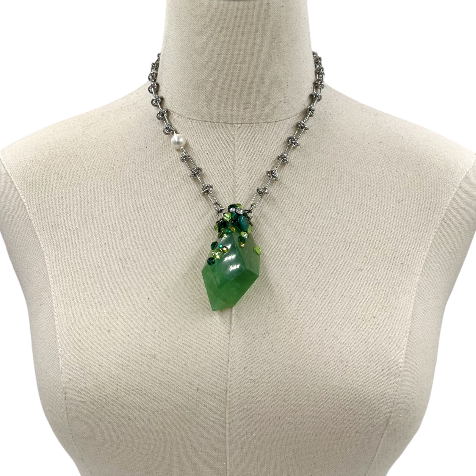 Green Punch Necklace