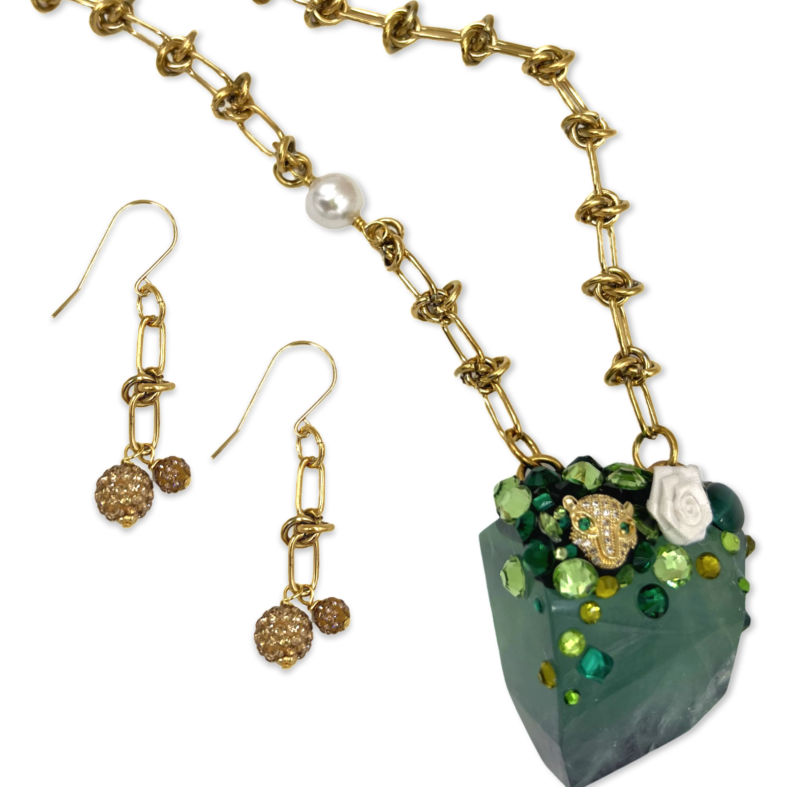 Green Punch Necklace