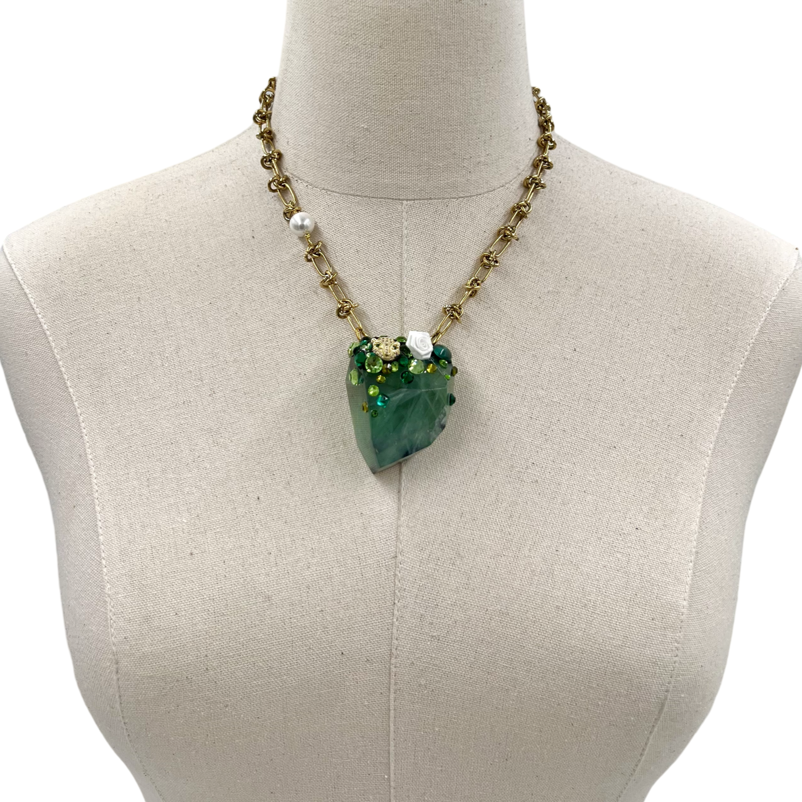 Green Punch Necklace