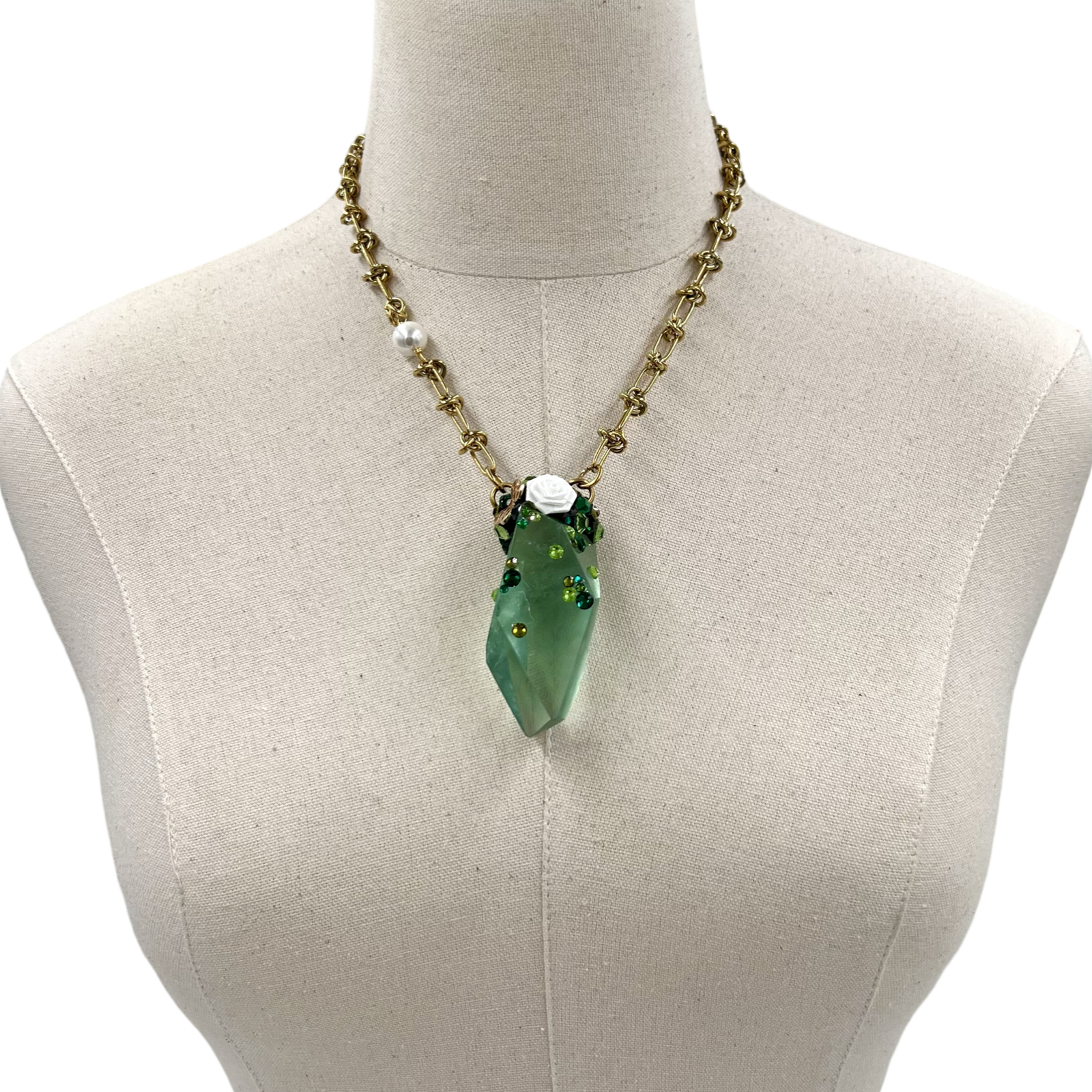 Green Punch Necklace