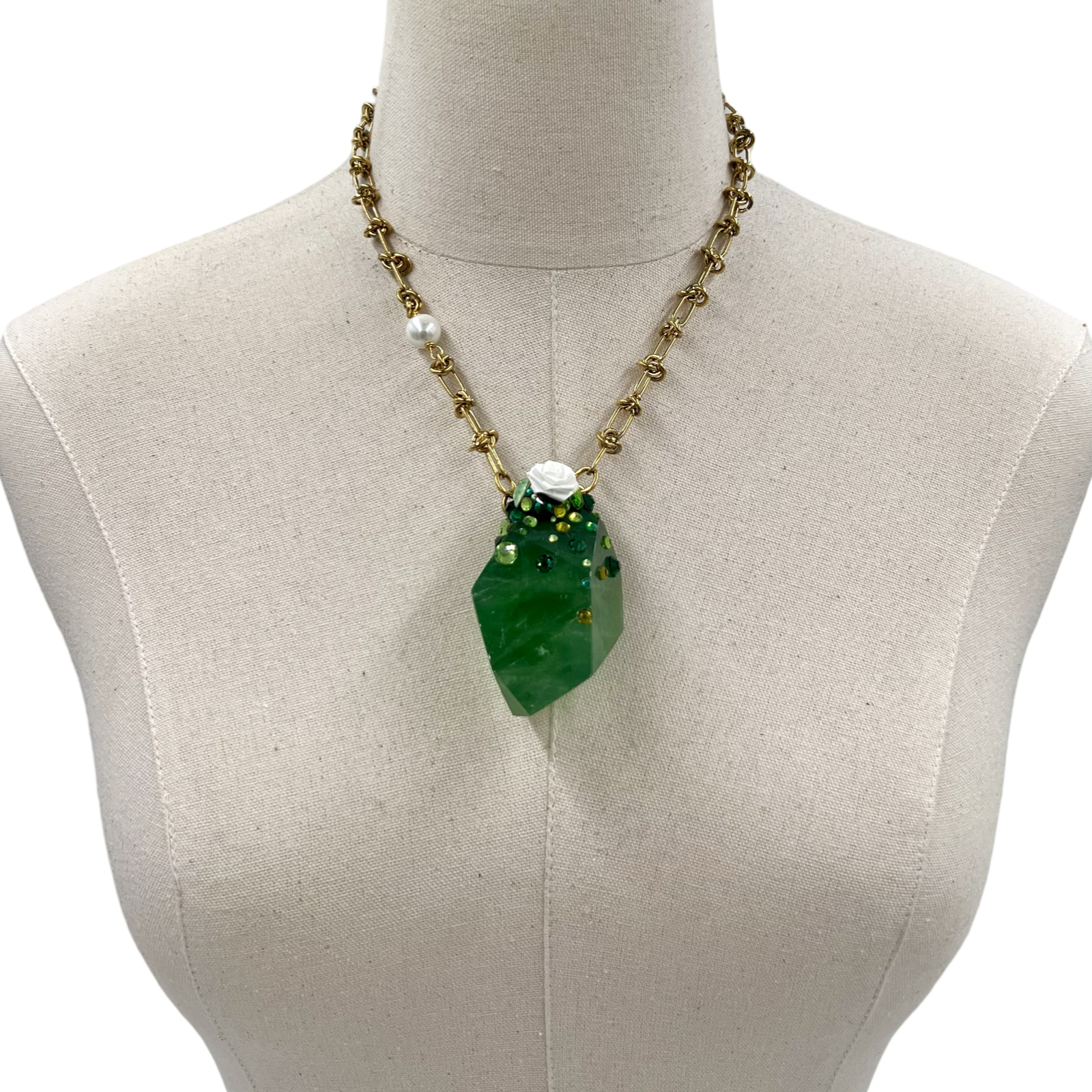 Green Punch Necklace