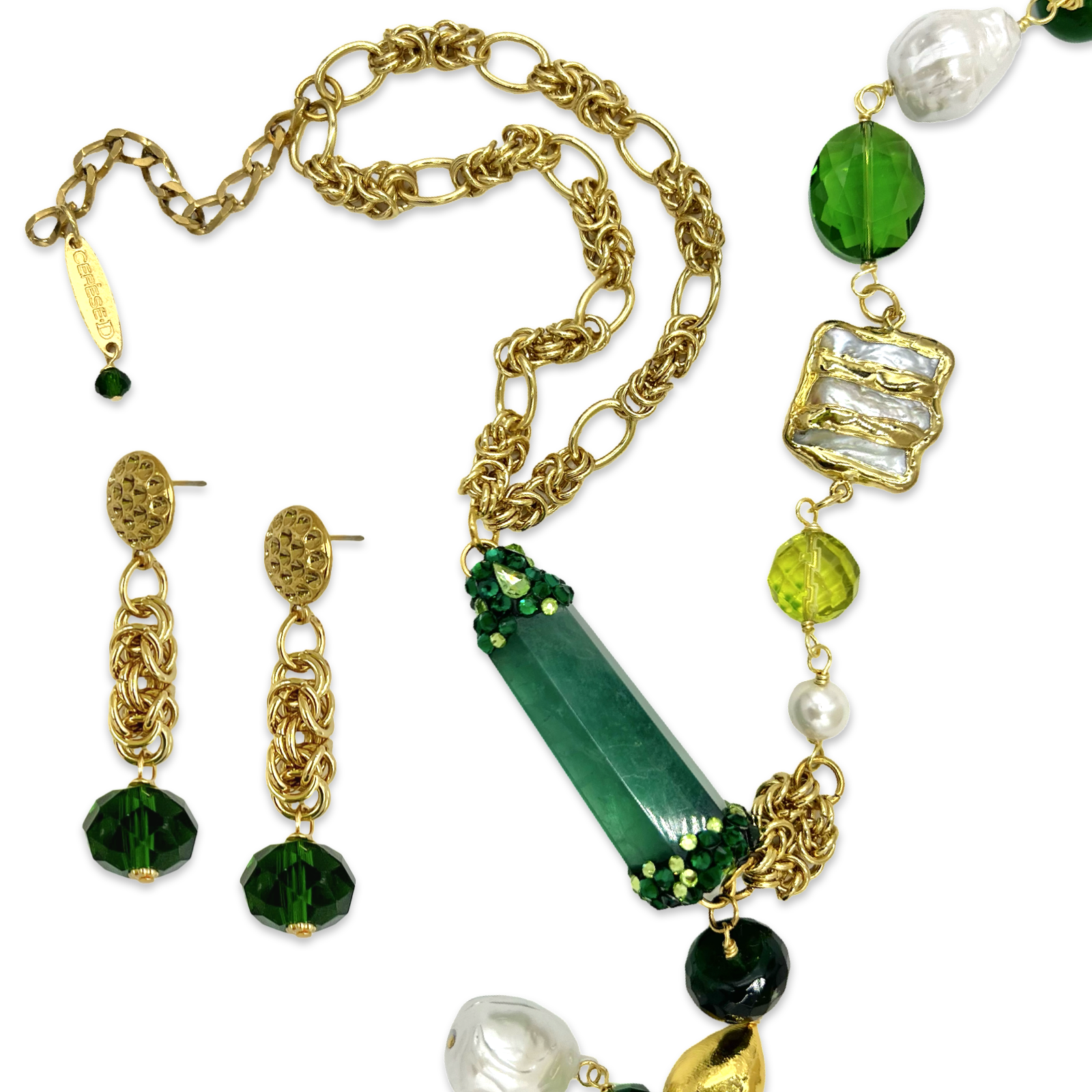 Green Whisper Necklace
