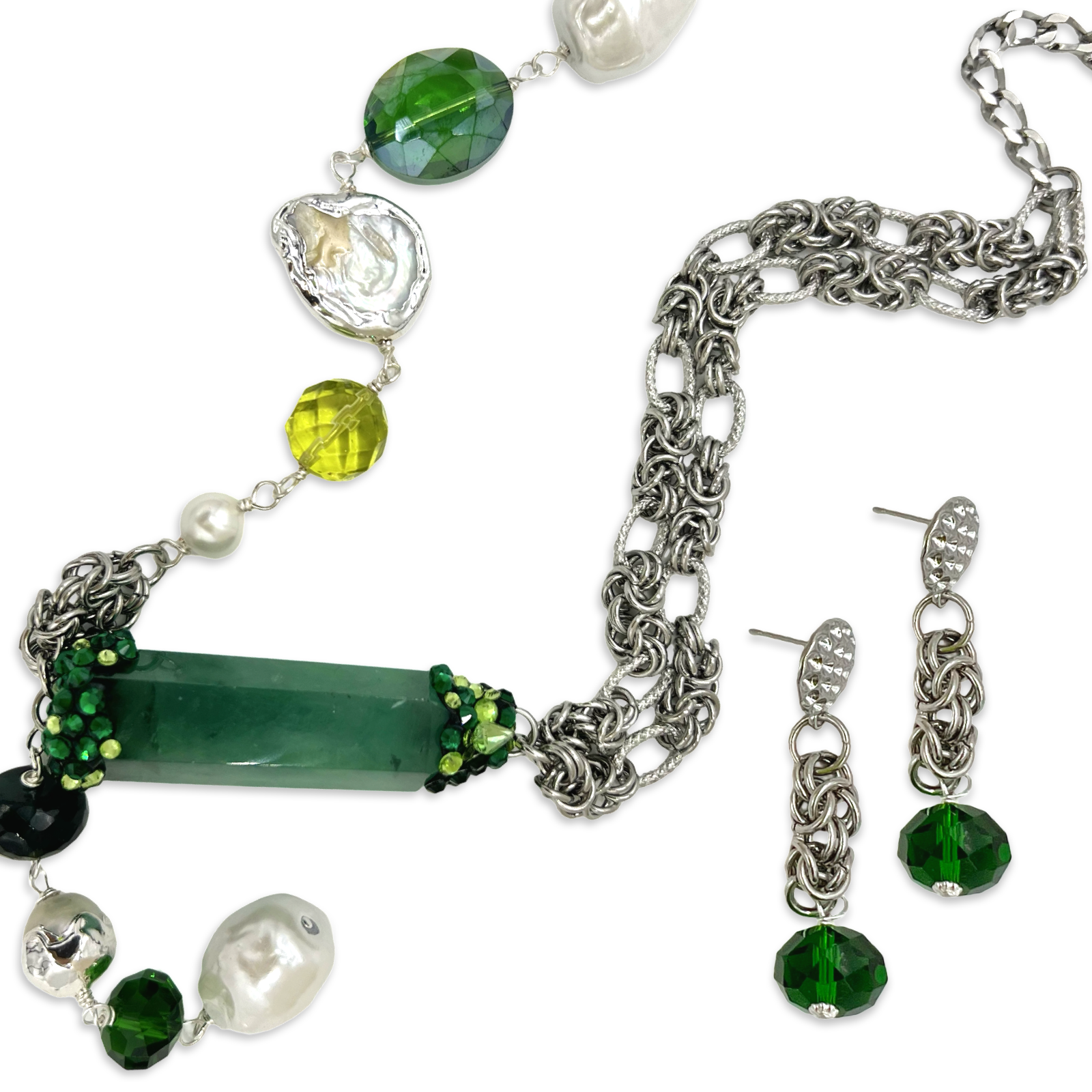 Green Whisper Necklace