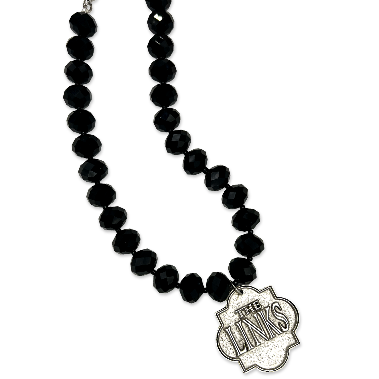 Links Single Black Casper Necklace