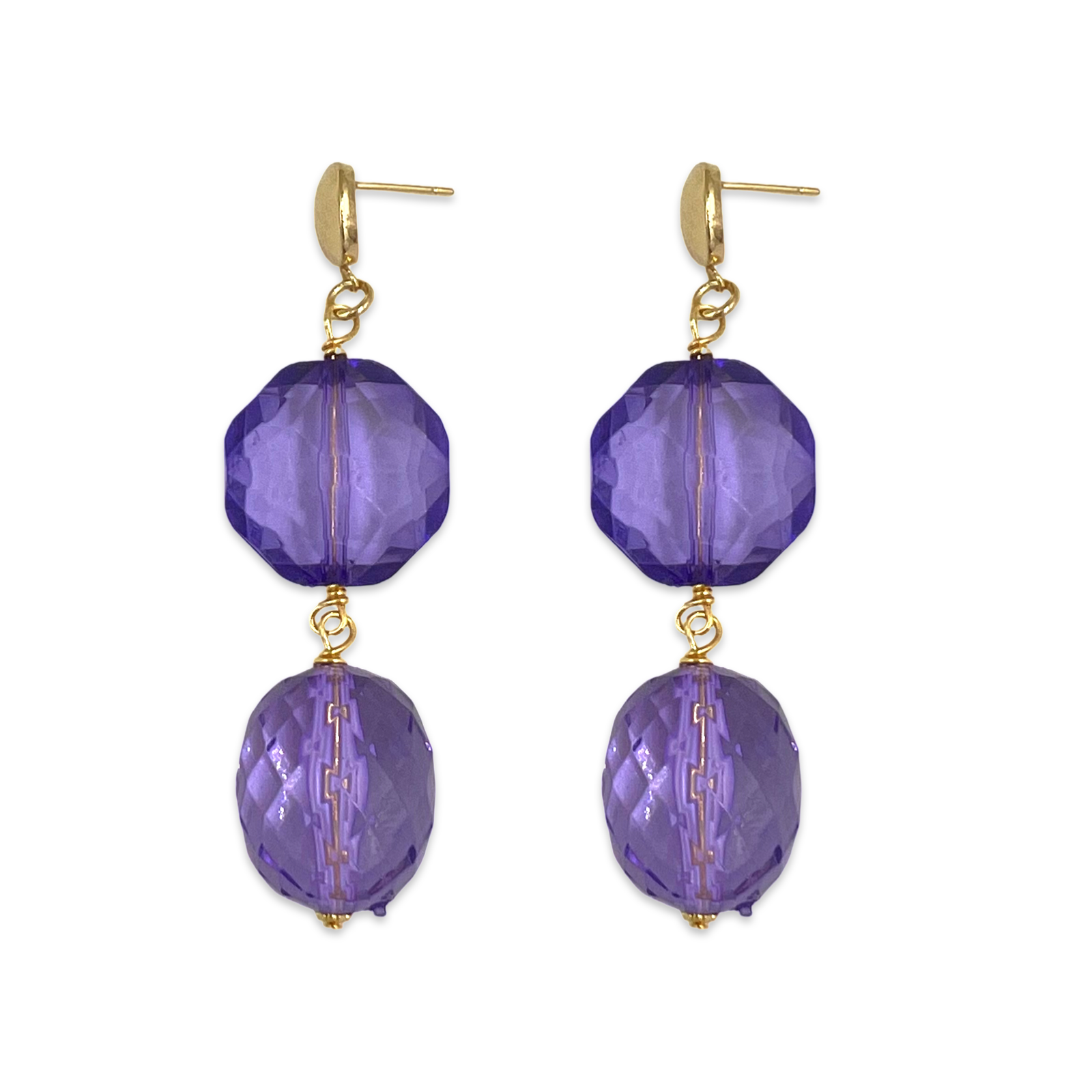 Marmalade Purple Earring