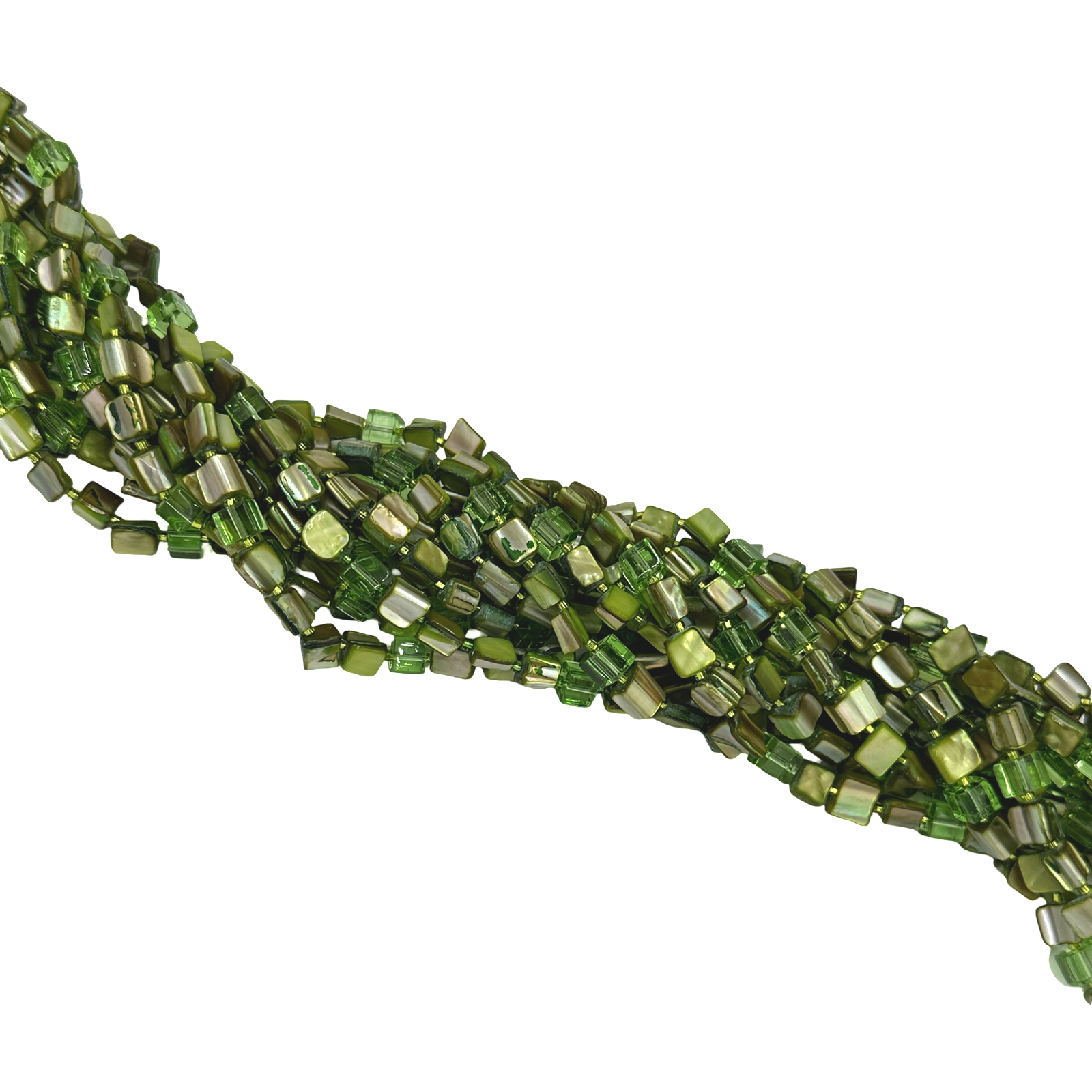 Galaxy Green Necklace