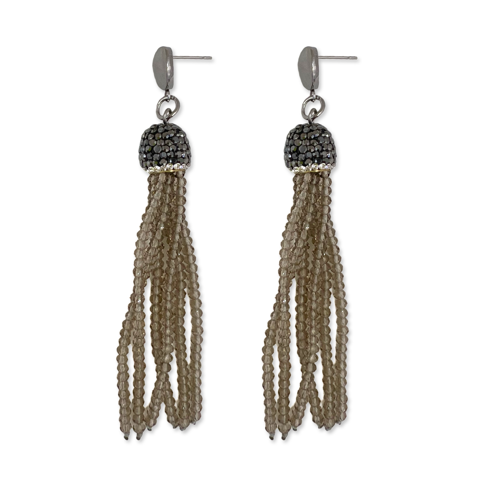 Tassel Smoky Earring