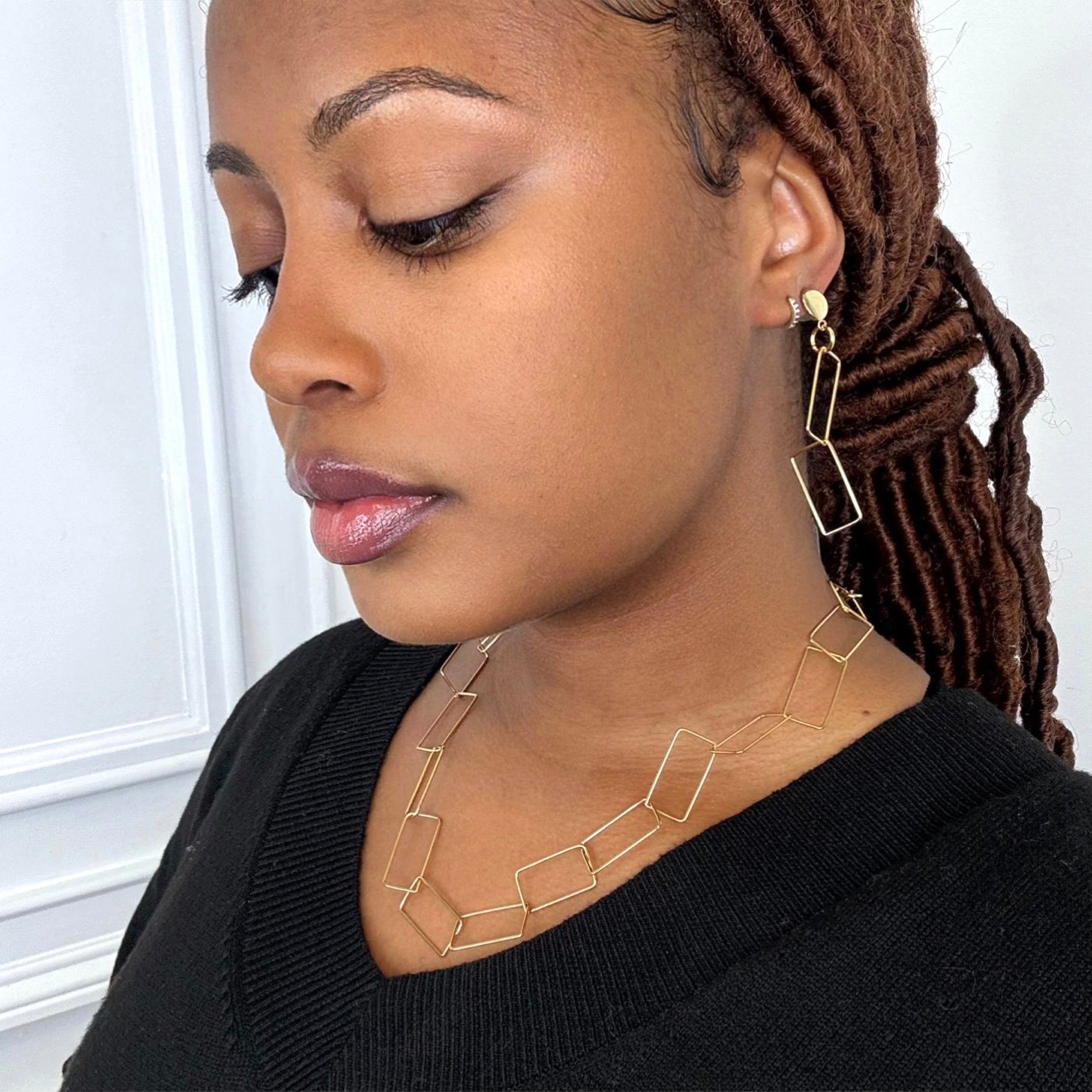 Track Love Earrings