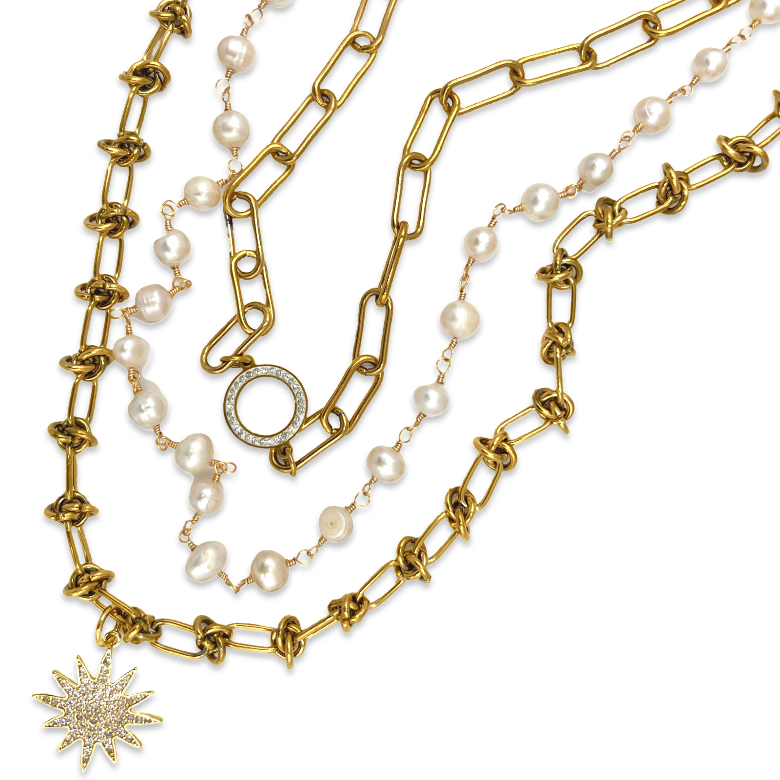 Havana Nights Champagne Necklace