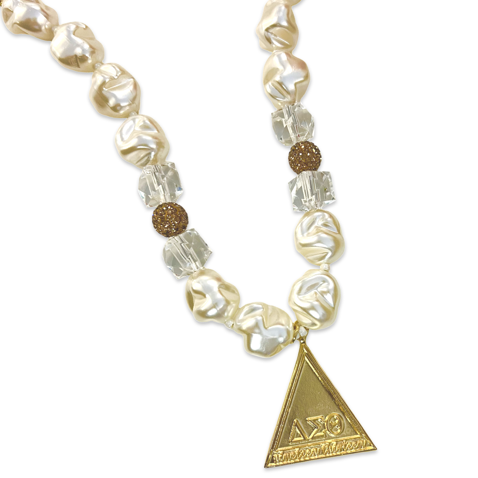 Delta Pillow Necklace
