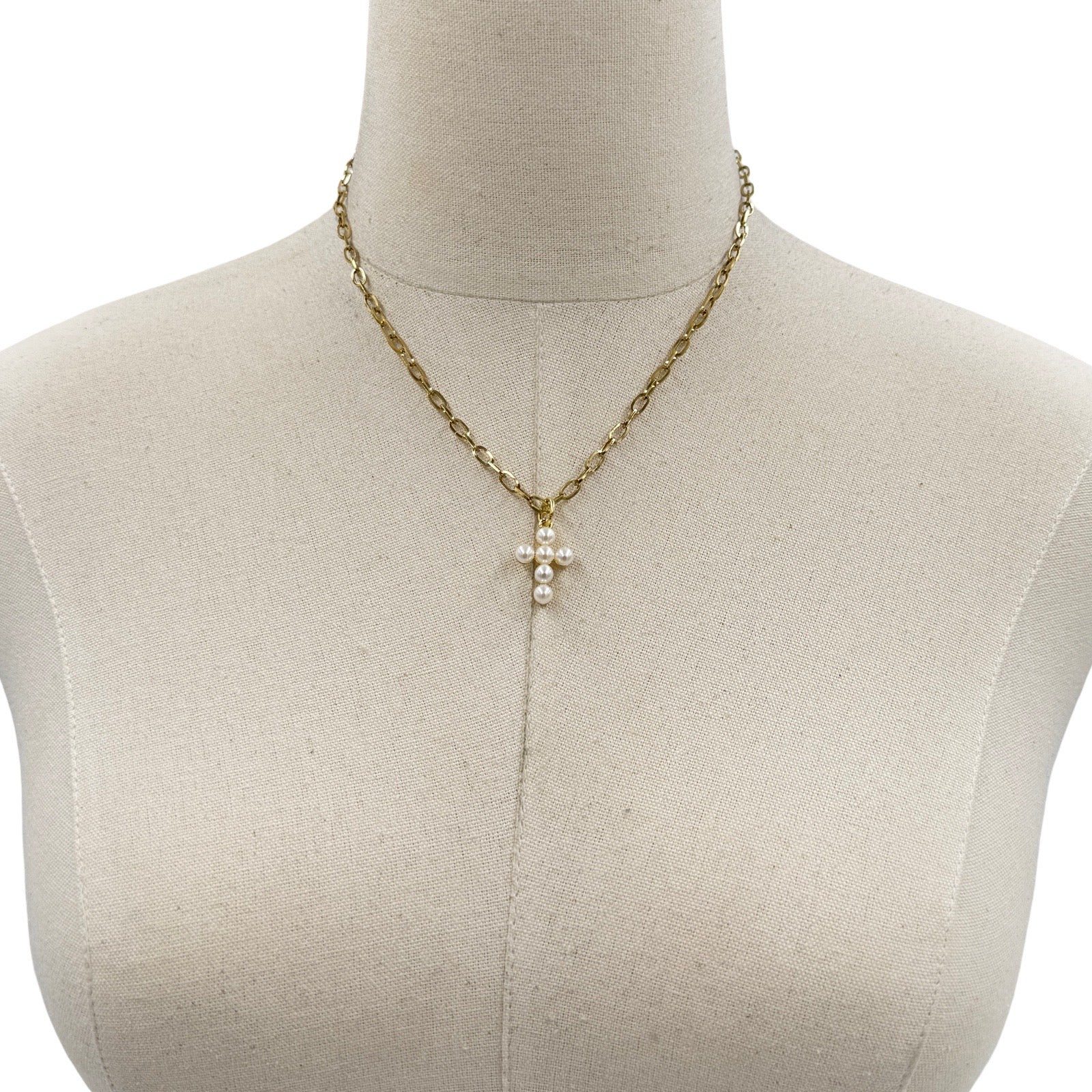 Soft Cross Necklace
