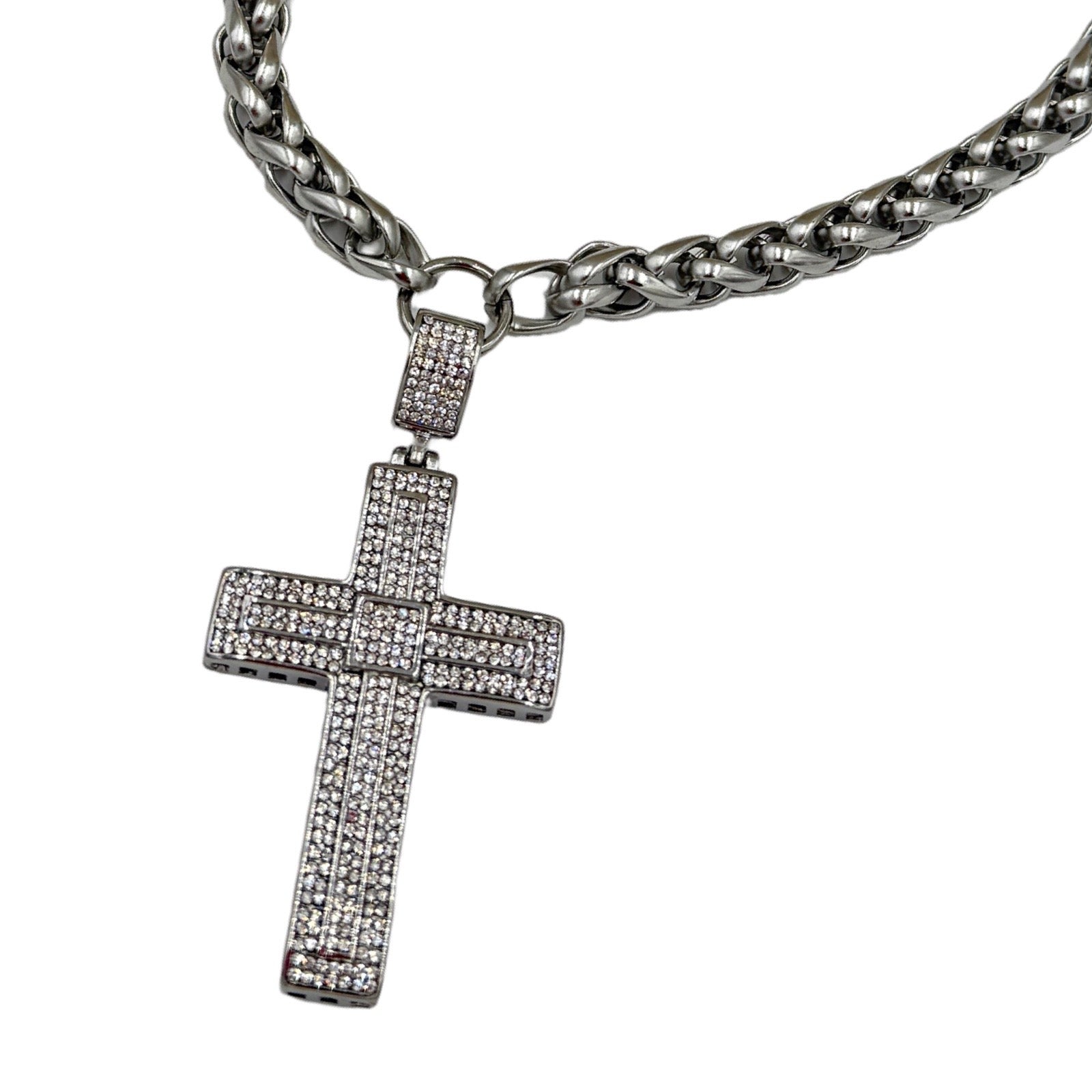 Cross Edgy Necklace
