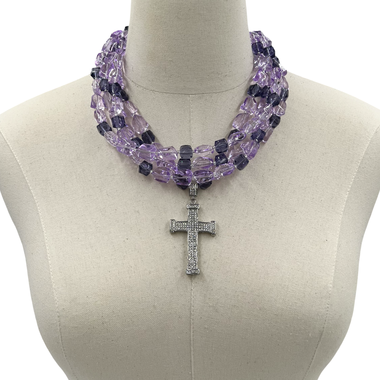 Purple Pious Necklace