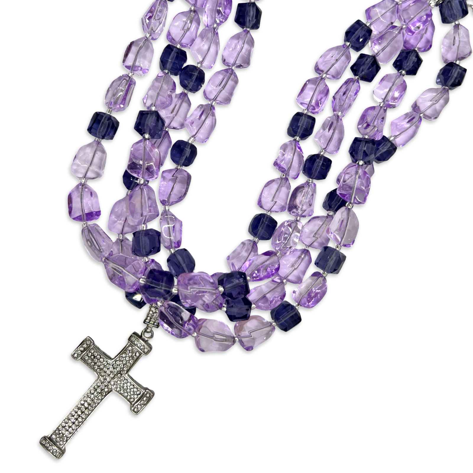 Purple Pious Necklace