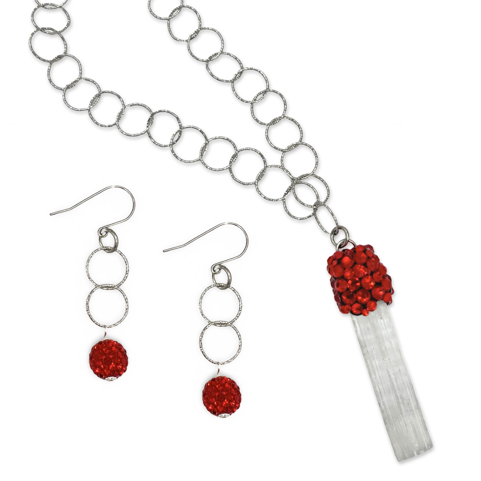 Red Love Crystal Necklace