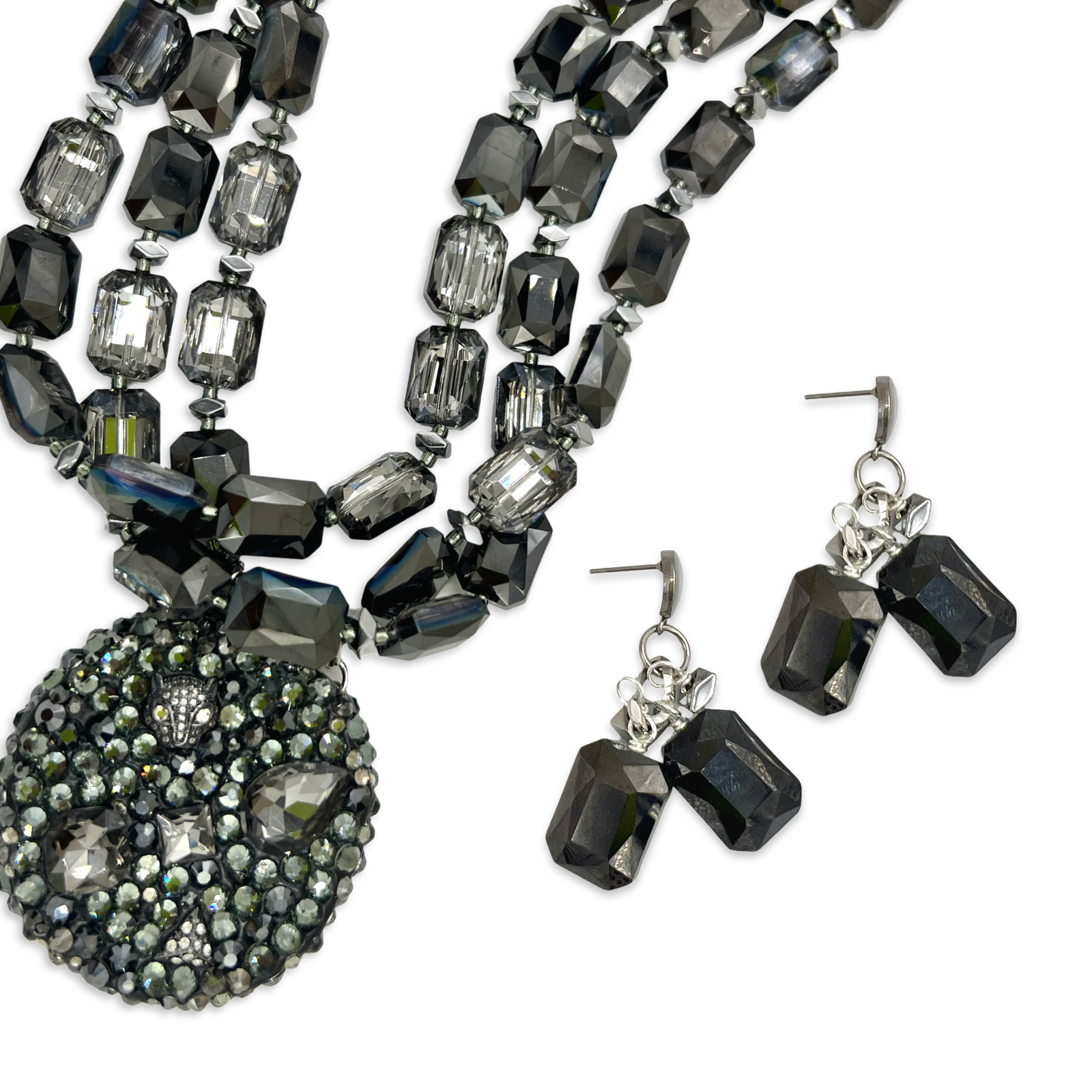 Black Star Light Necklace
