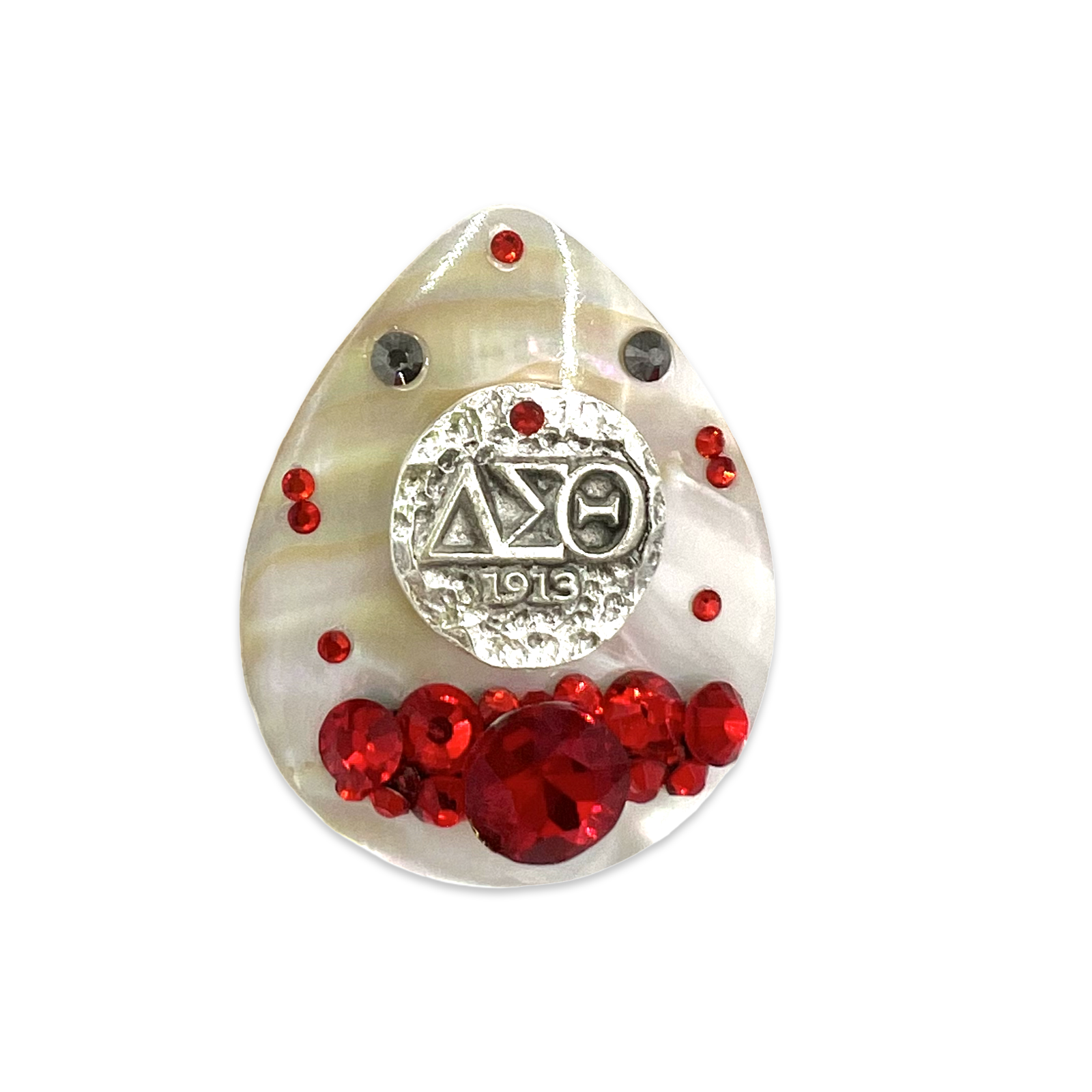 Delta Crimson Brooch