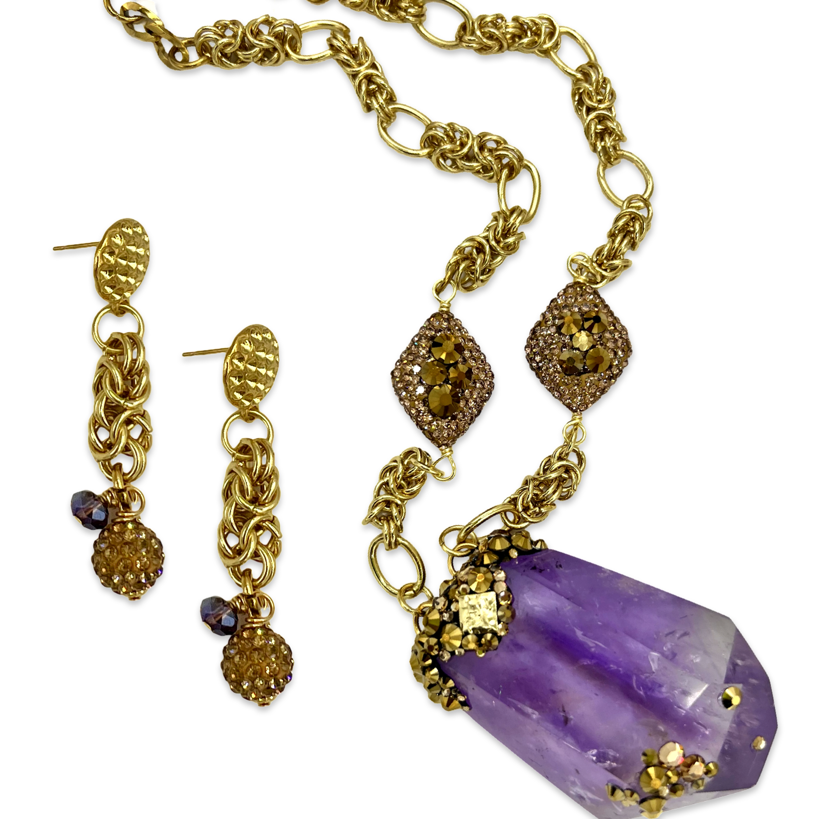 Purple Rain Necklace