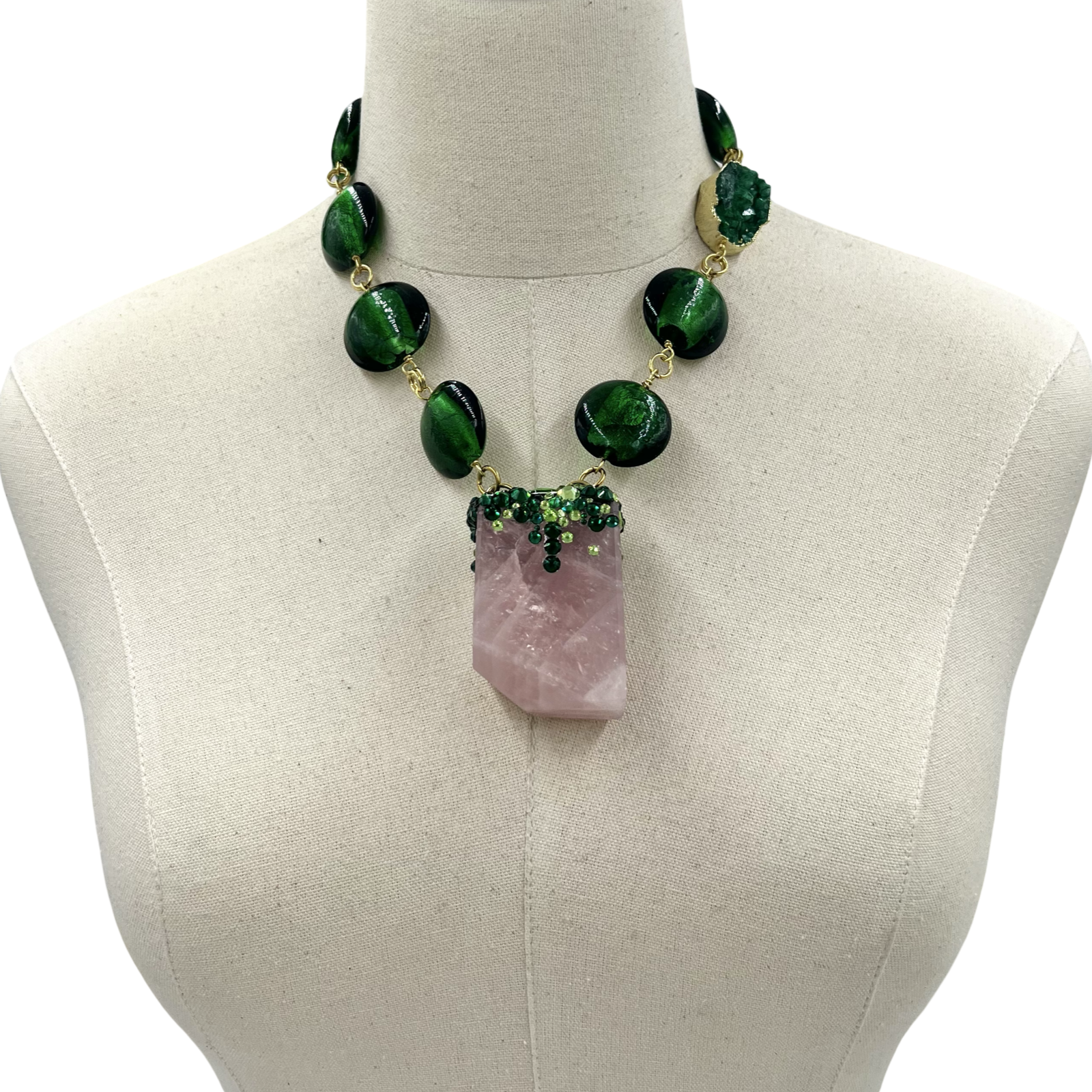 Mulan Green Necklace