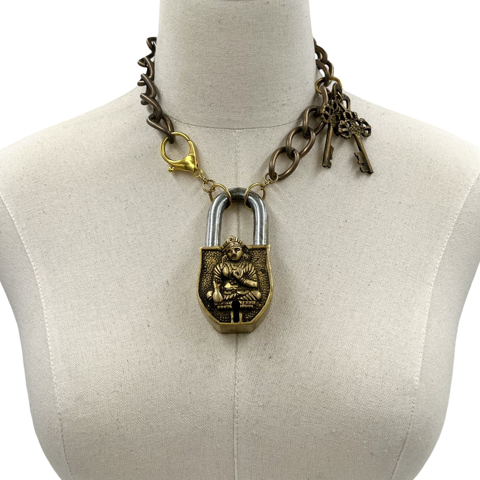 Accent Lock Necklace