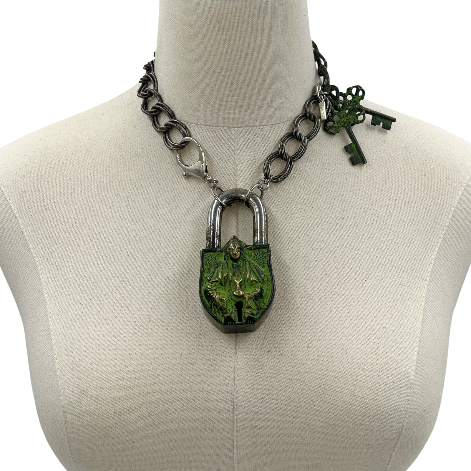 Accent Lock Necklace
