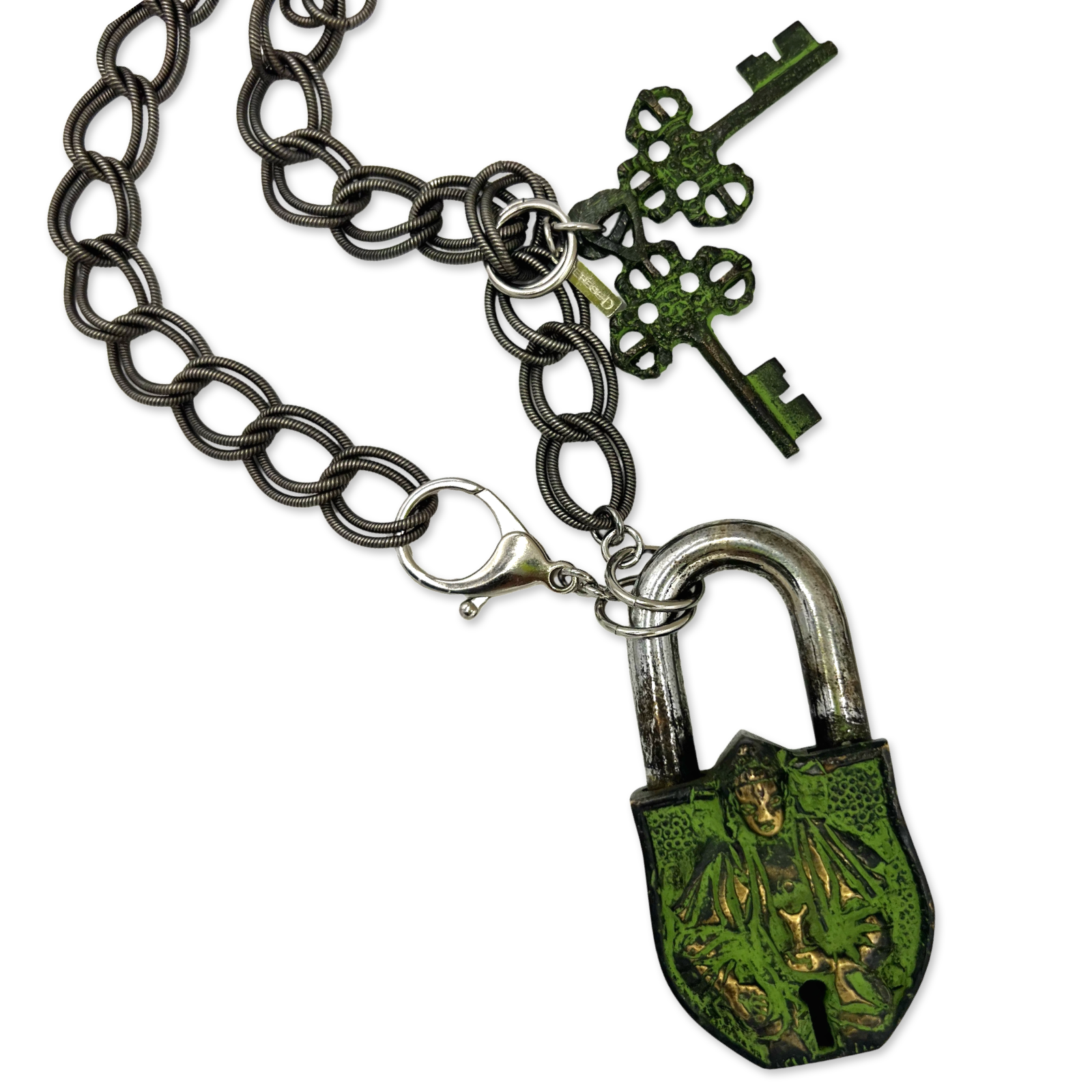 Accent Lock Necklace