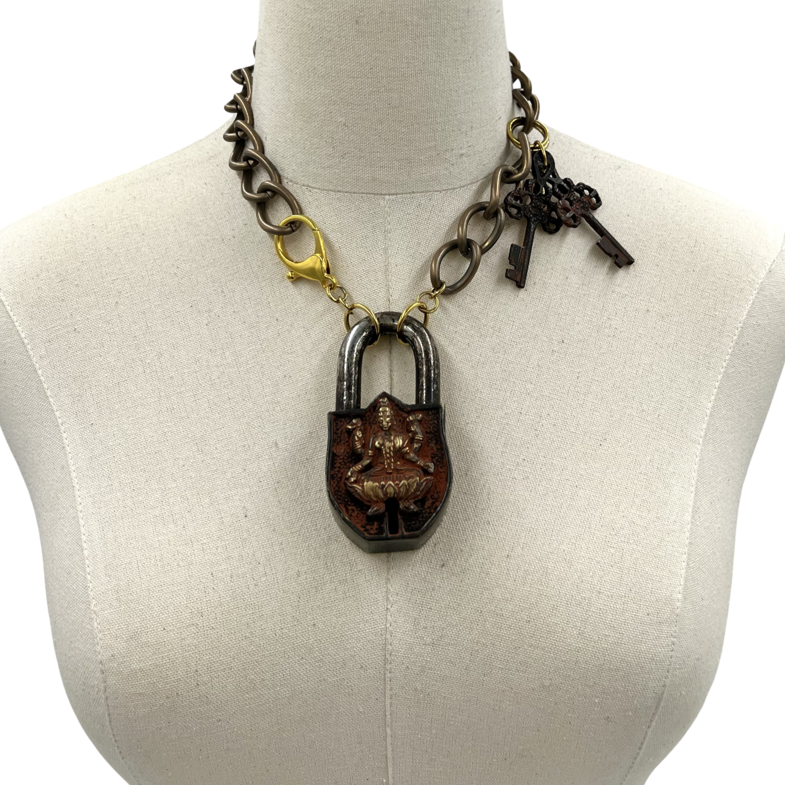 Accent Lock Necklace