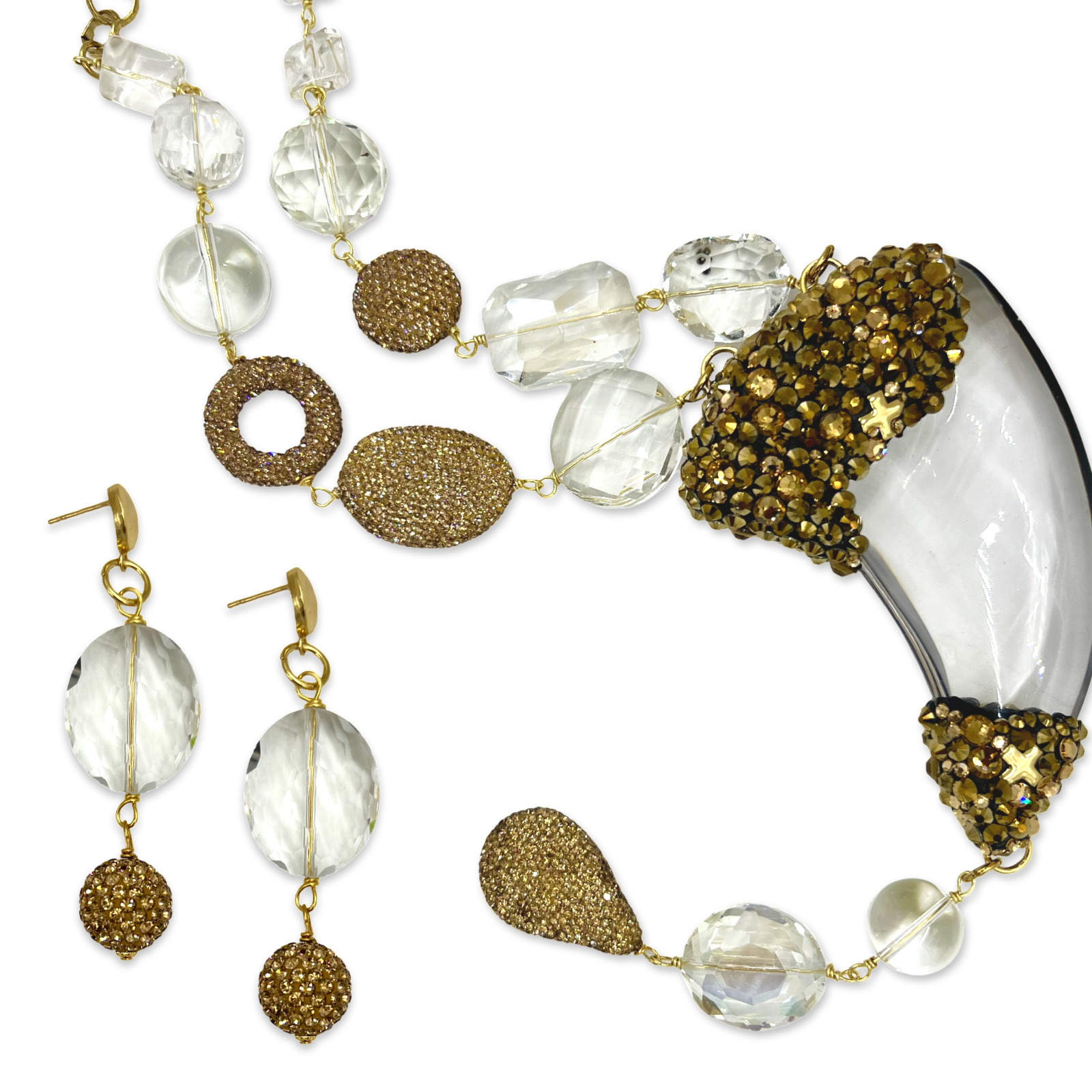 Loris Lucite Necklace