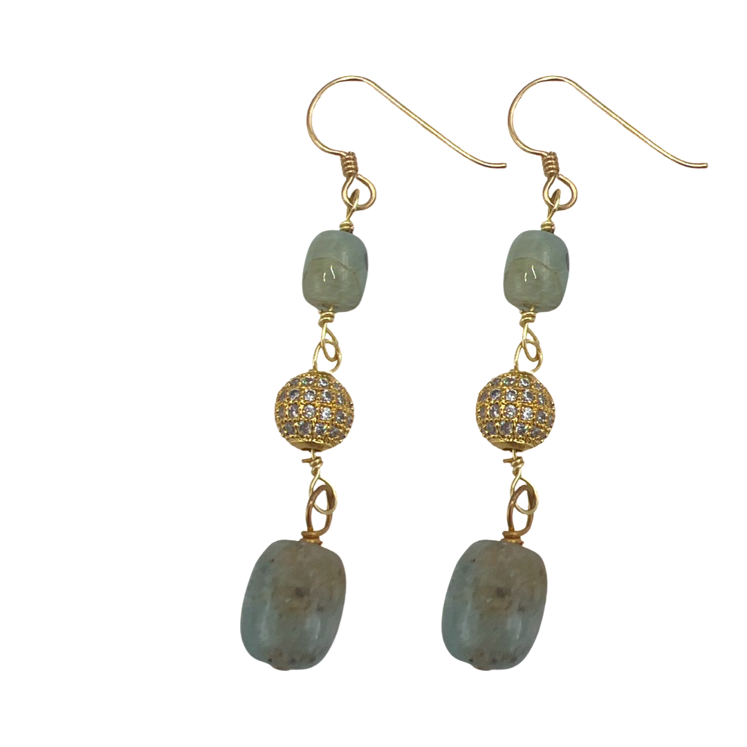 Poseidon's Caress Earrings Earrings Cerese D, Inc.