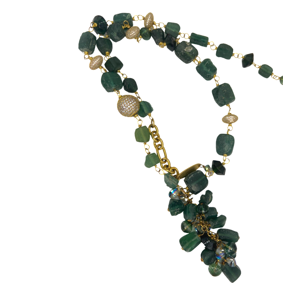 Secret Grove Necklace ooak Cerese D Jewelry